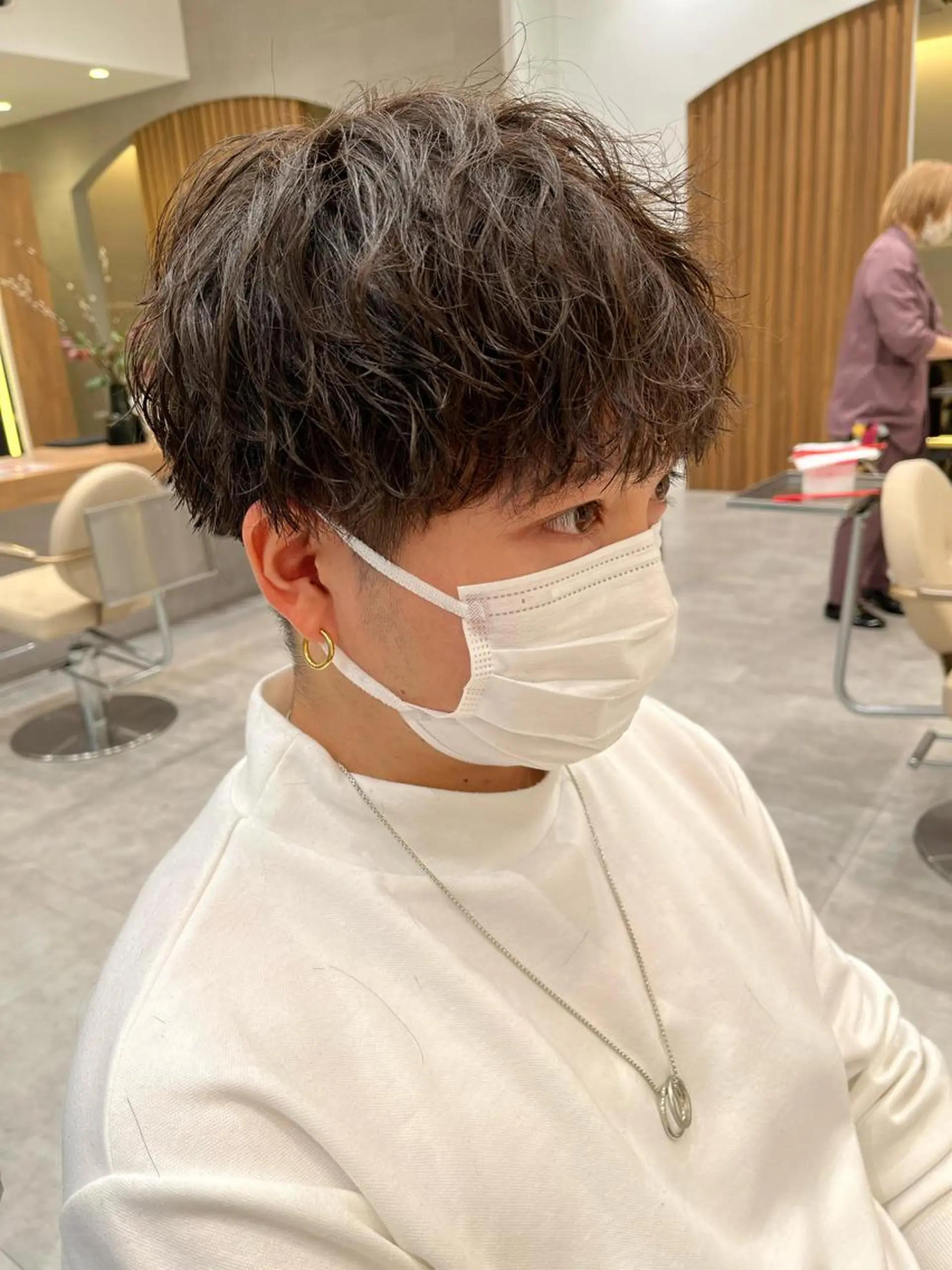 パーマ 木野田 萌のヘアスタイル