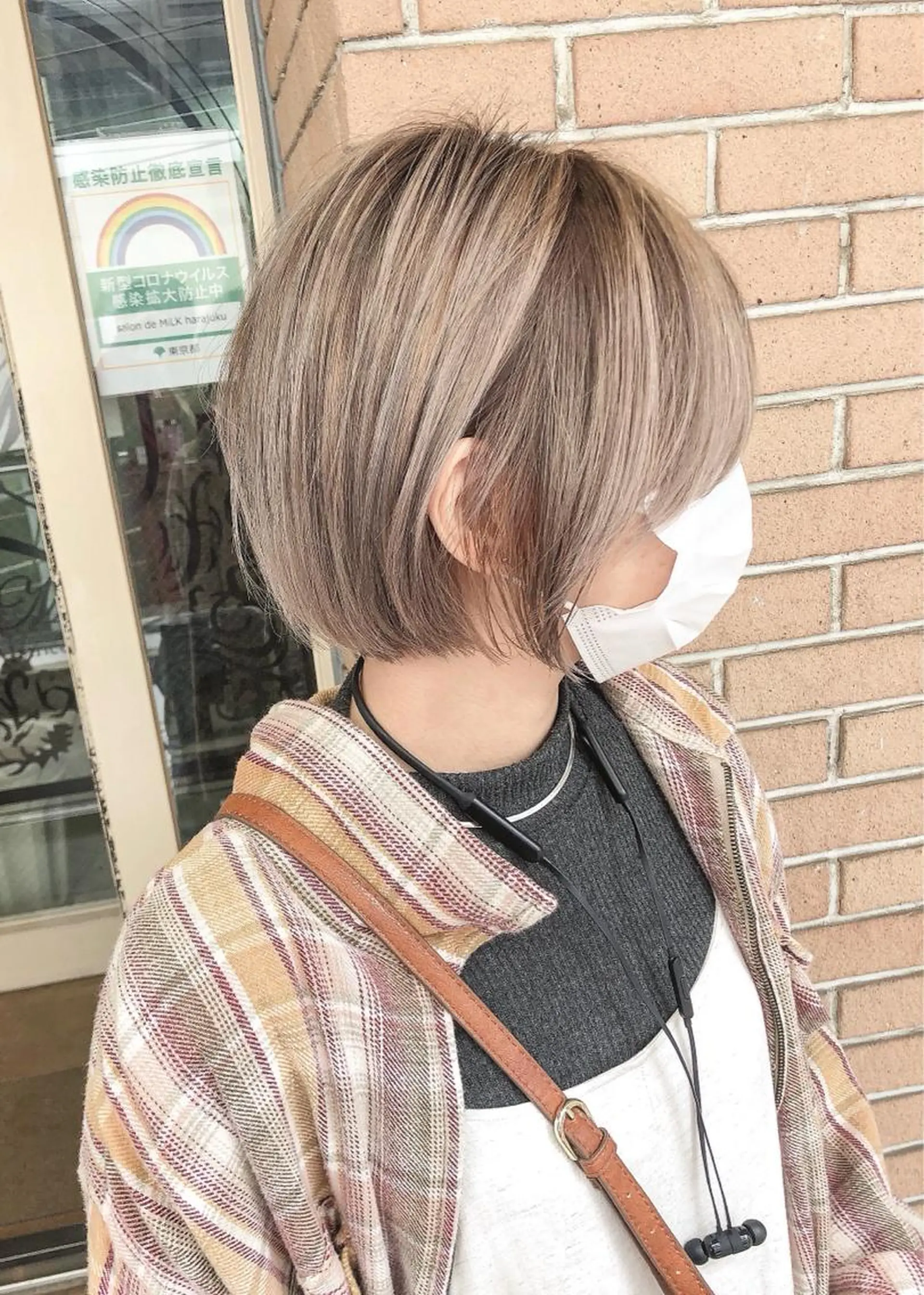 ショート 北條 優輝のヘアスタイル