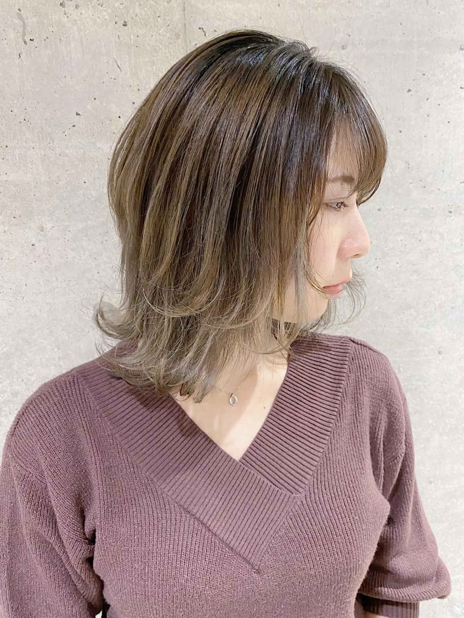 ミディアム カラー ヘアカラー LA KING GINZA TOKYO所属・🧡ショートの達人 🧡SHOのヘアスタイル