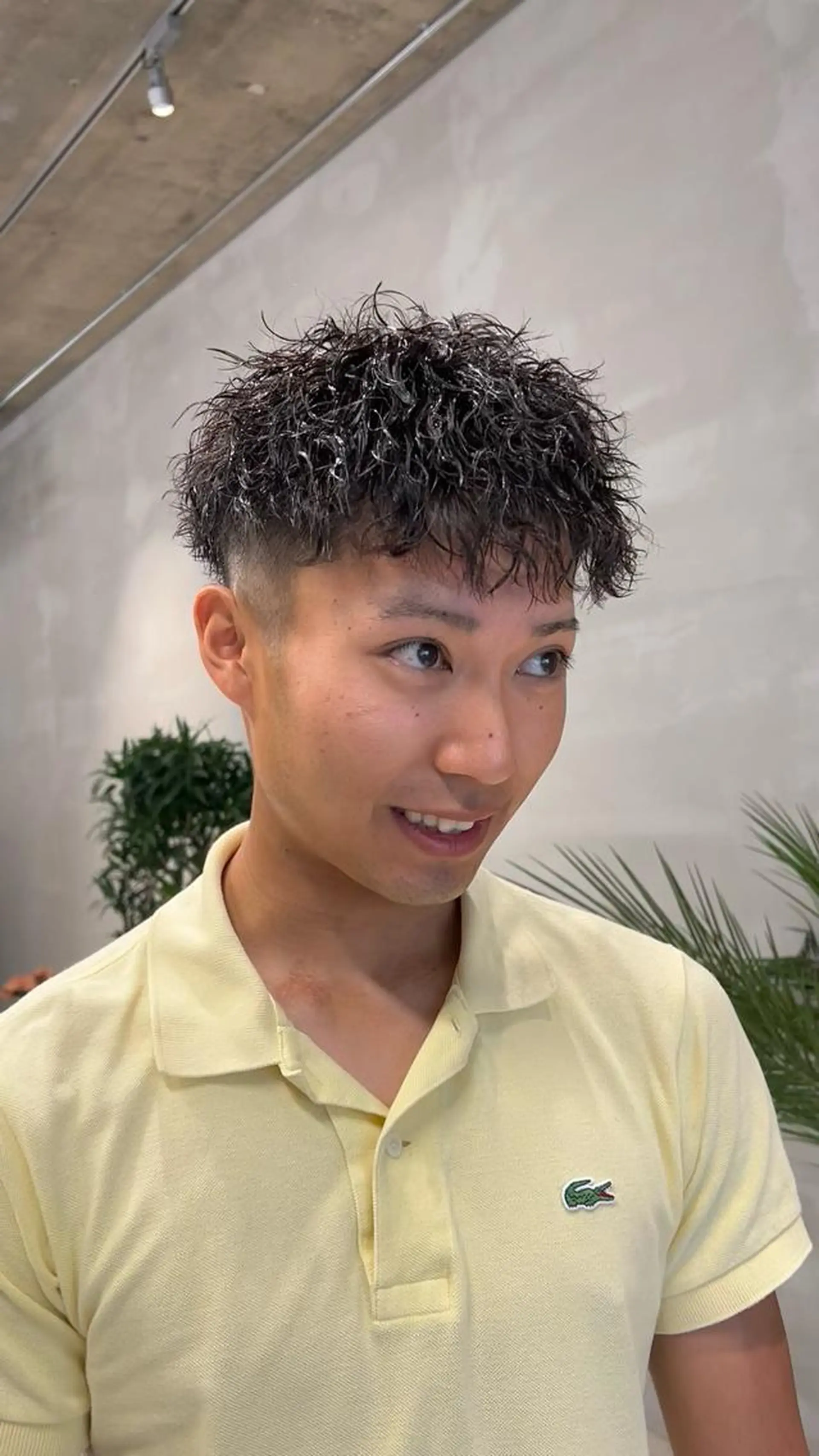 メンズ カット パーマ トリートメント 渥美祐耶 【メンズカット】のヘアスタイル