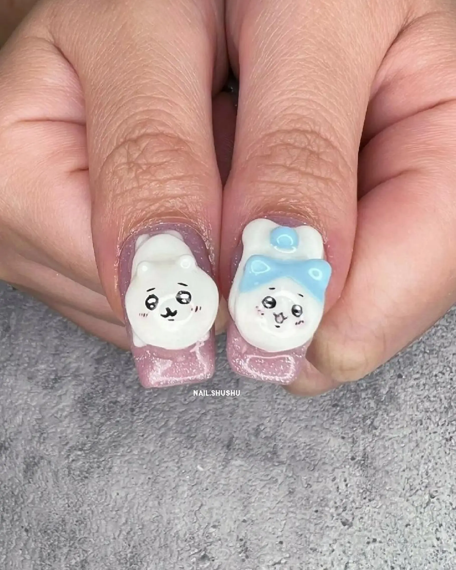 ネイル 3dパーツ/流行り 👧shushu❤️のネイルデザイン