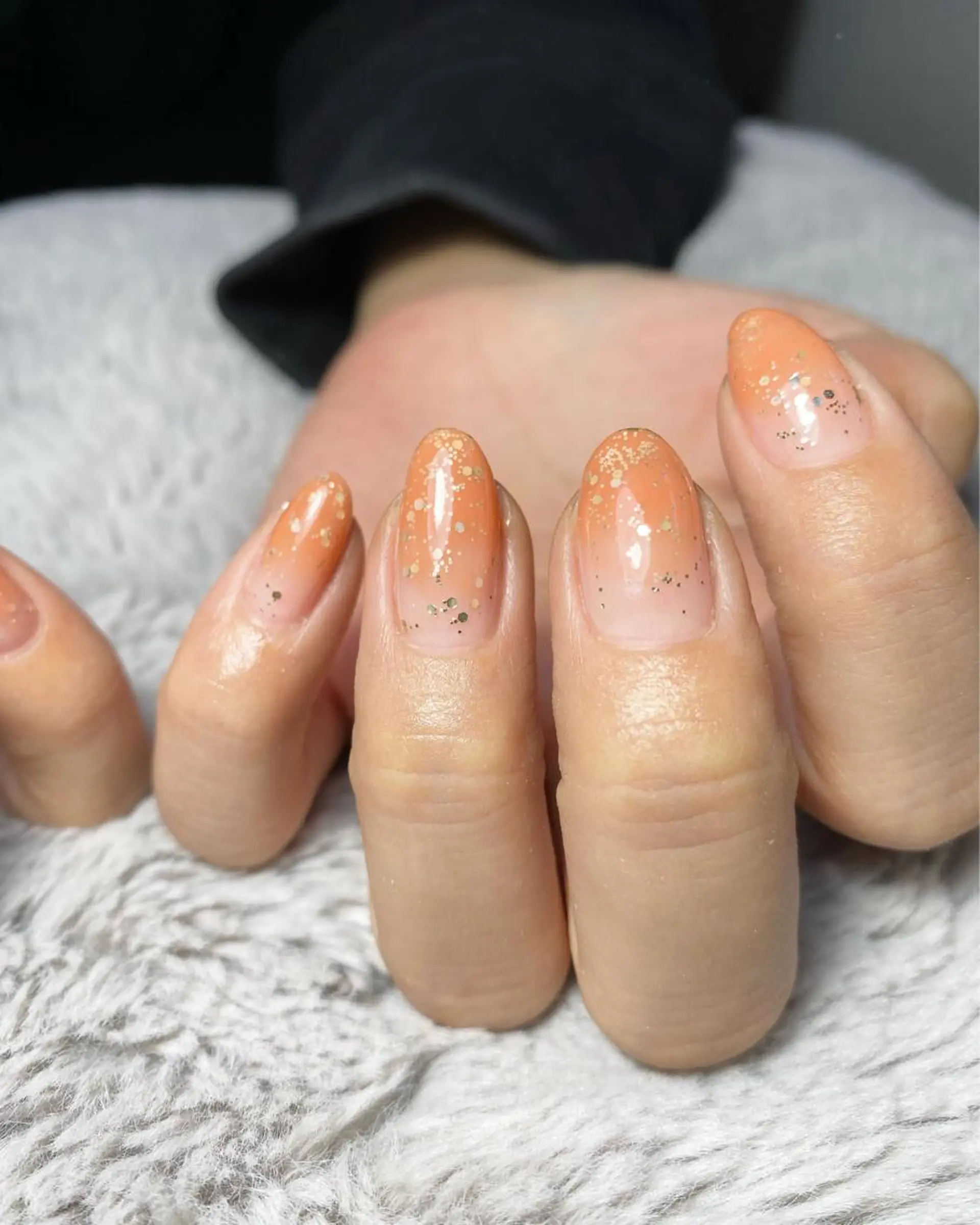 ネイル グラデーション ラメ(グリッター) ハンドネイル nail salon "a"のネイルデザイン