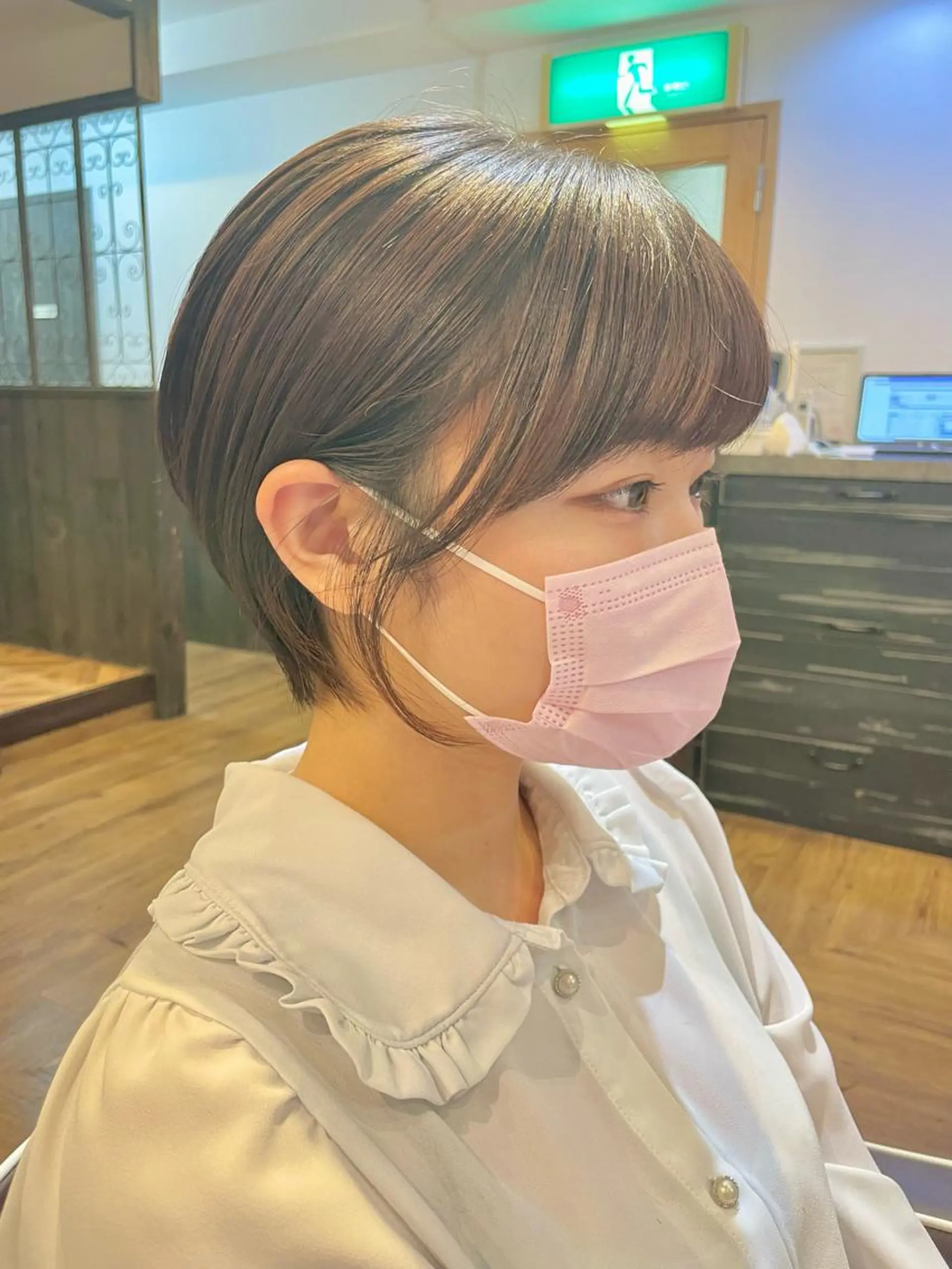 ショート カラー カット ヘアカラー トリートメント ヘアセット limit陽平 ショート/ボブのヘアスタイル