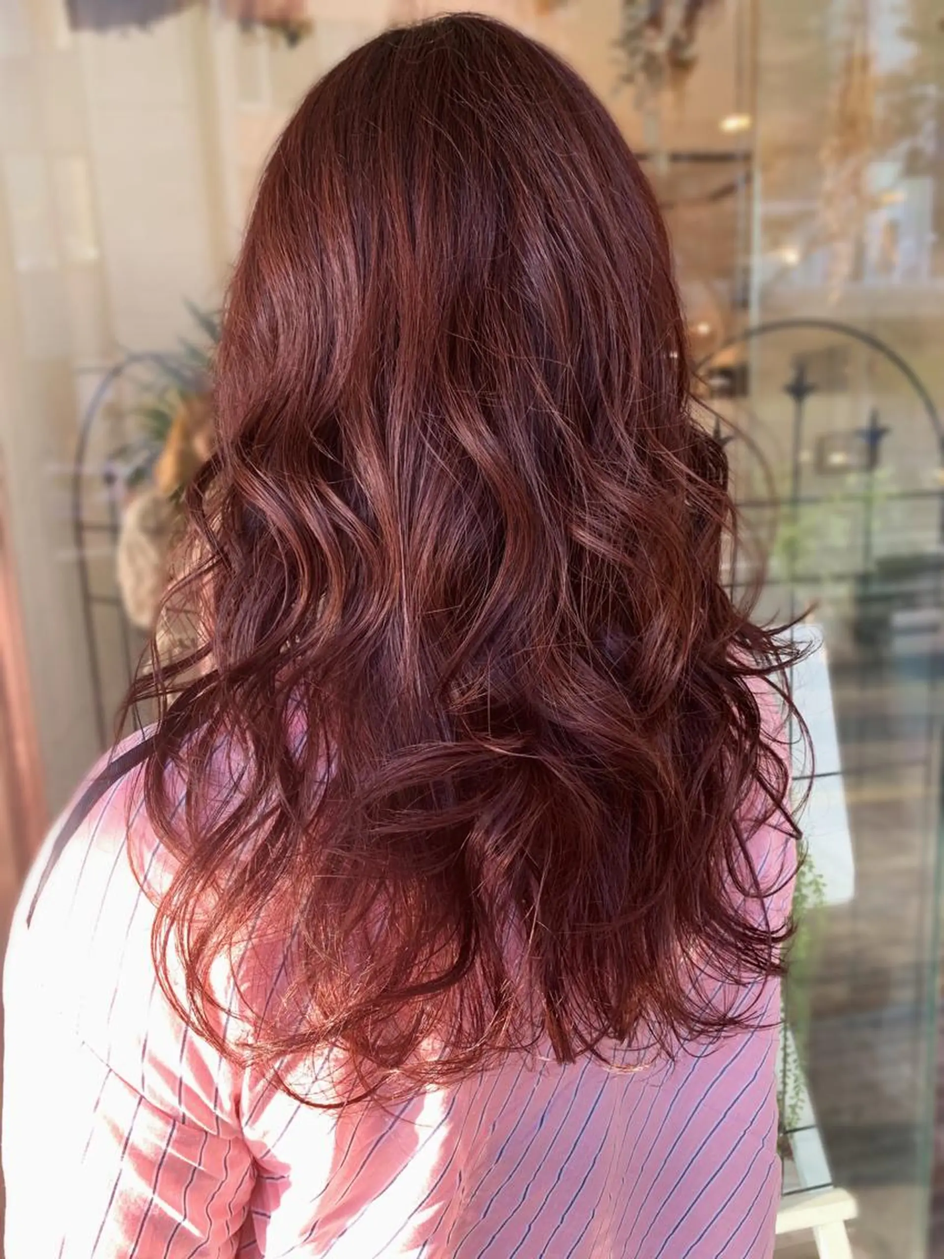 ロング カラー ブラウンカラー オルチャンヘア ヘアカラー m ā l o.🌷 サカモトマイコのヘアスタイル