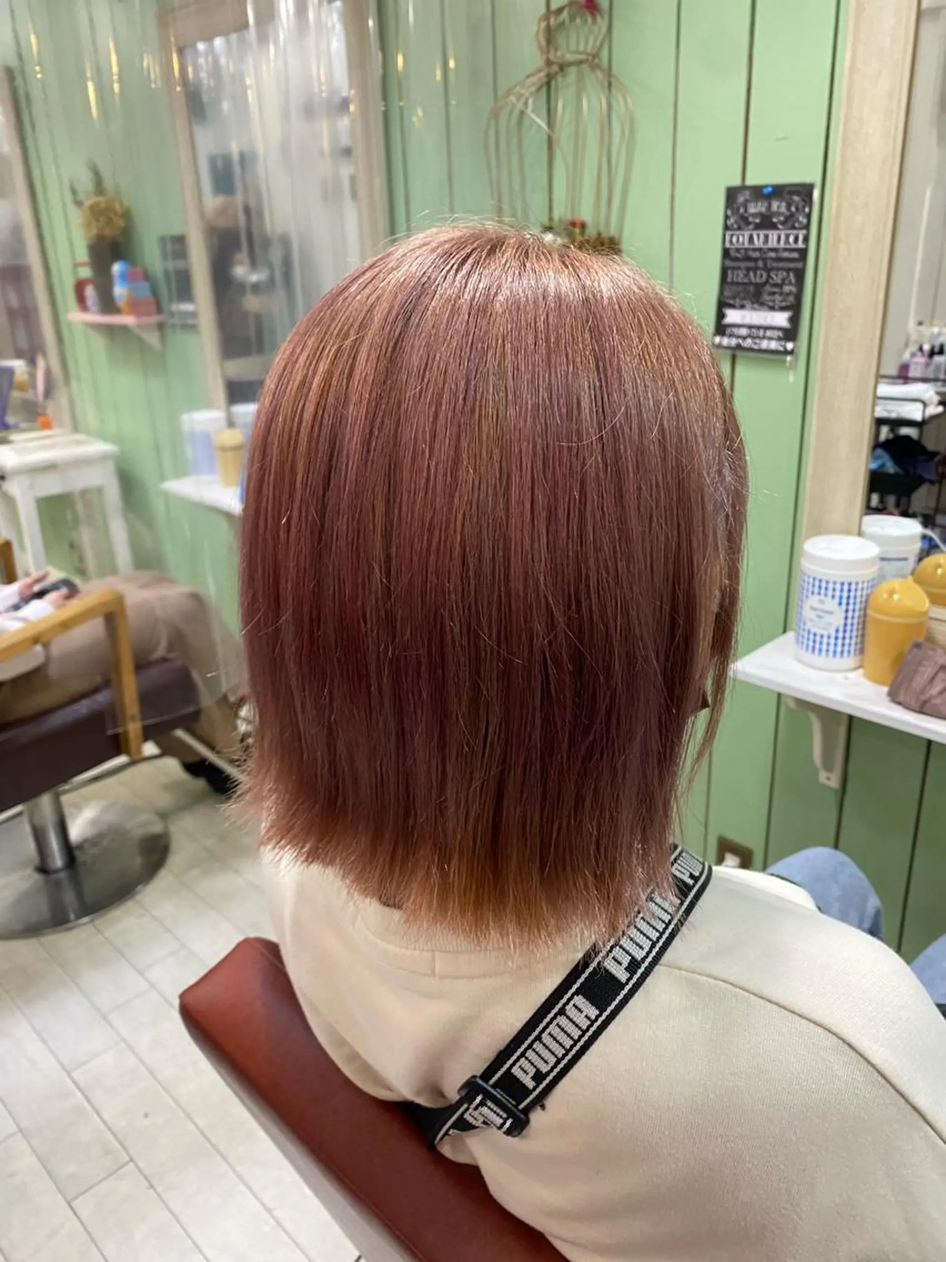 ショート カラー 🩶西 雪乃/透明感 くすみカラー🫧のヘアスタイル