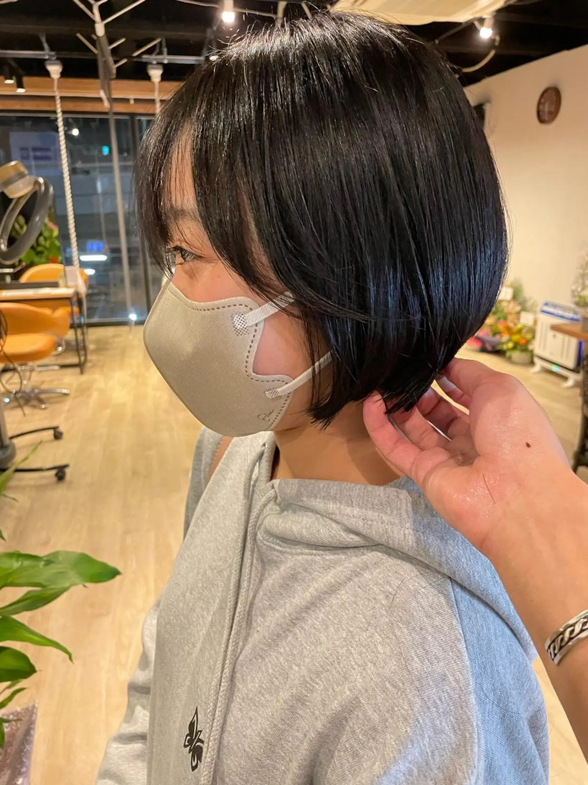 ショート カラー ショートボブ ボブ ショートヘア カット ヘアカラー トリートメント 髪質改善/ブリーチ 田代 龍我のヘアスタイル