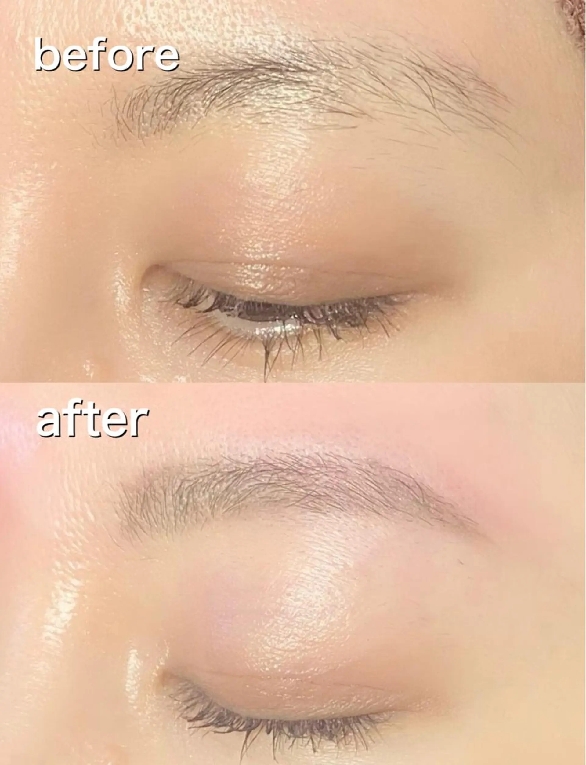 アイブロウ 眉毛ワックス脱毛 ワックス脱毛 AKAMEE omotesando所属・Toyoshima Sakikoのマツエク・マツパデザイン