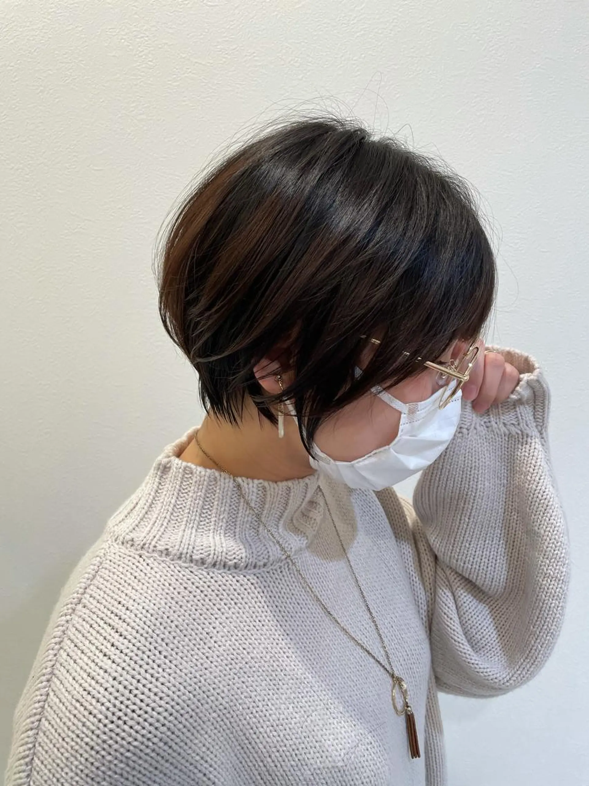 ショート 似合わせスタイル 岡田勇哉のヘアスタイル