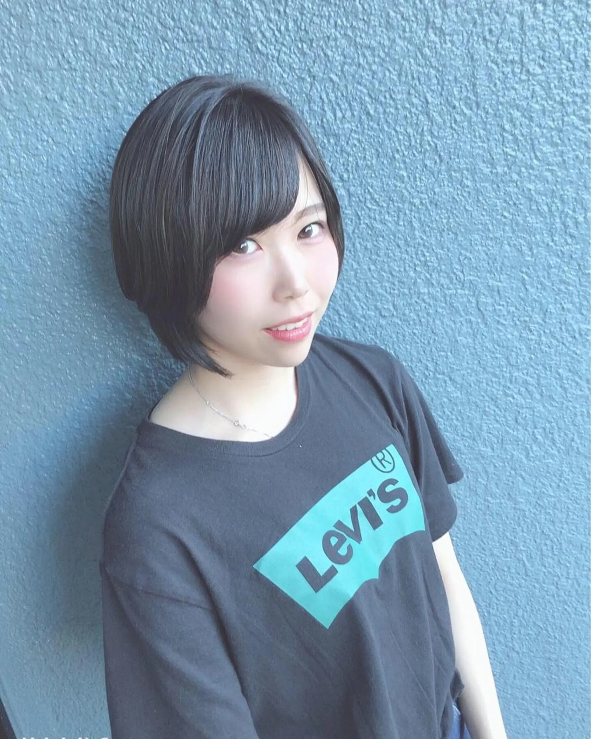 ショート カラー アッシュ バレイヤージュ ブリーチ グラデーションカラー ハイライトカラー mori  by little所属・デザインカラー✨新倉 佑奈のヘアスタイル