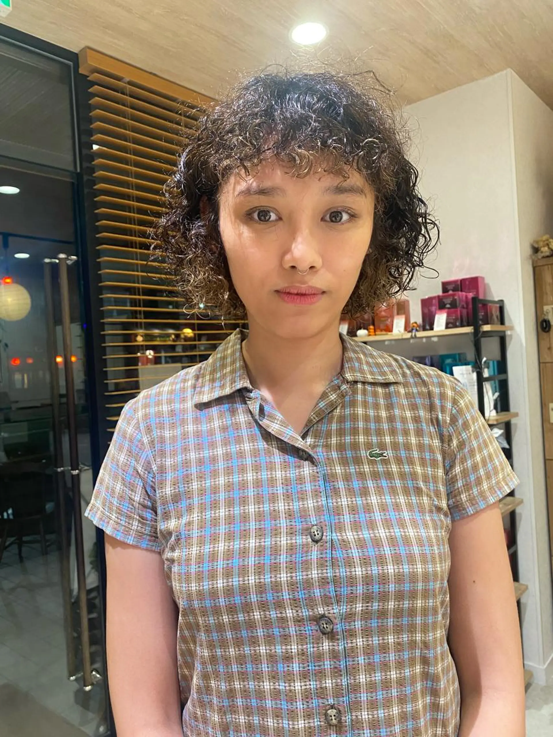 ショート パーマ ヘアアレンジ パーマ パーマ指名No1 /namiのヘアスタイル