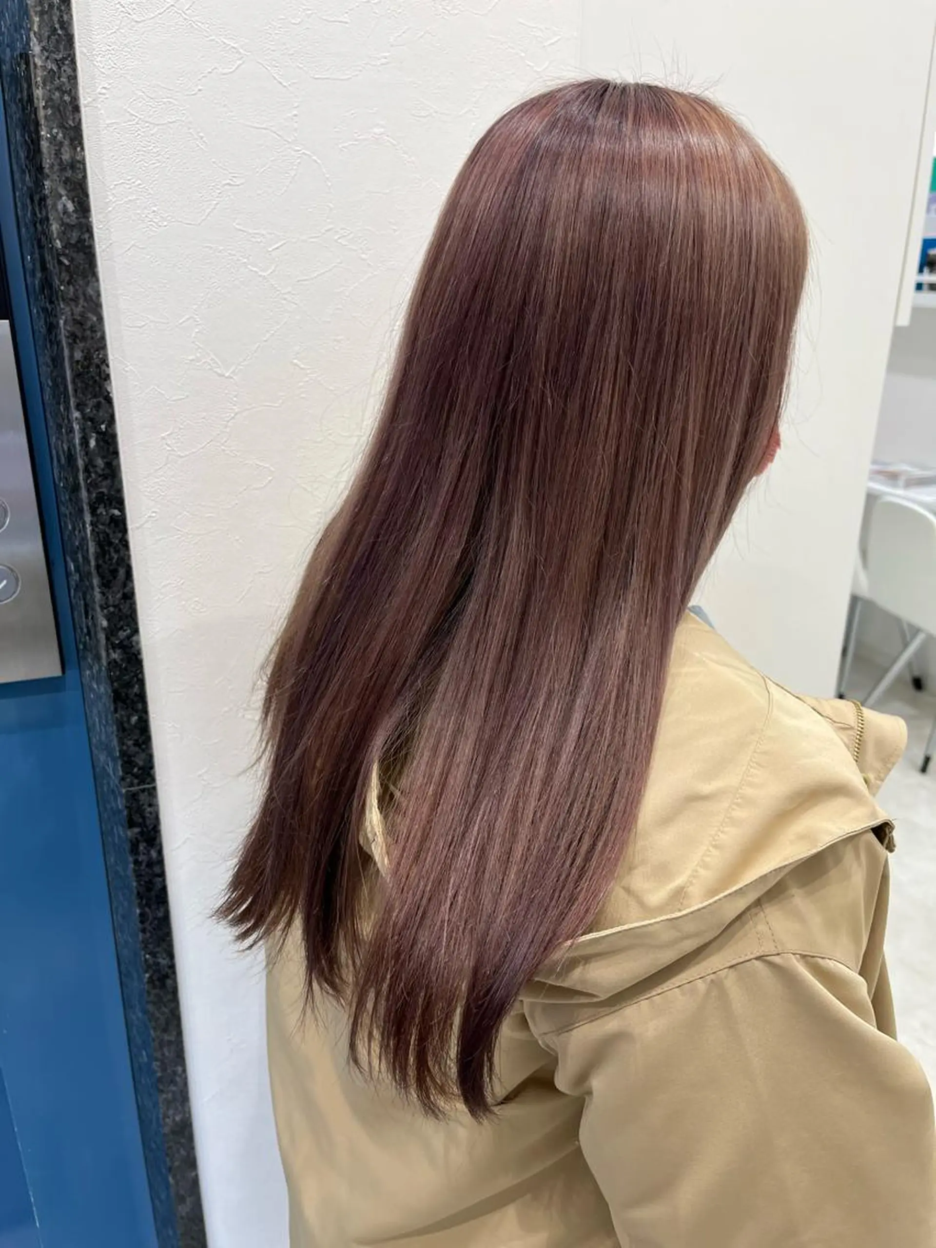 ロング カラー アッシュ ラベンダーカラー ラベンダーアッシュ カット ヘアカラー hair  Freak所属・山森 大地のヘアスタイル