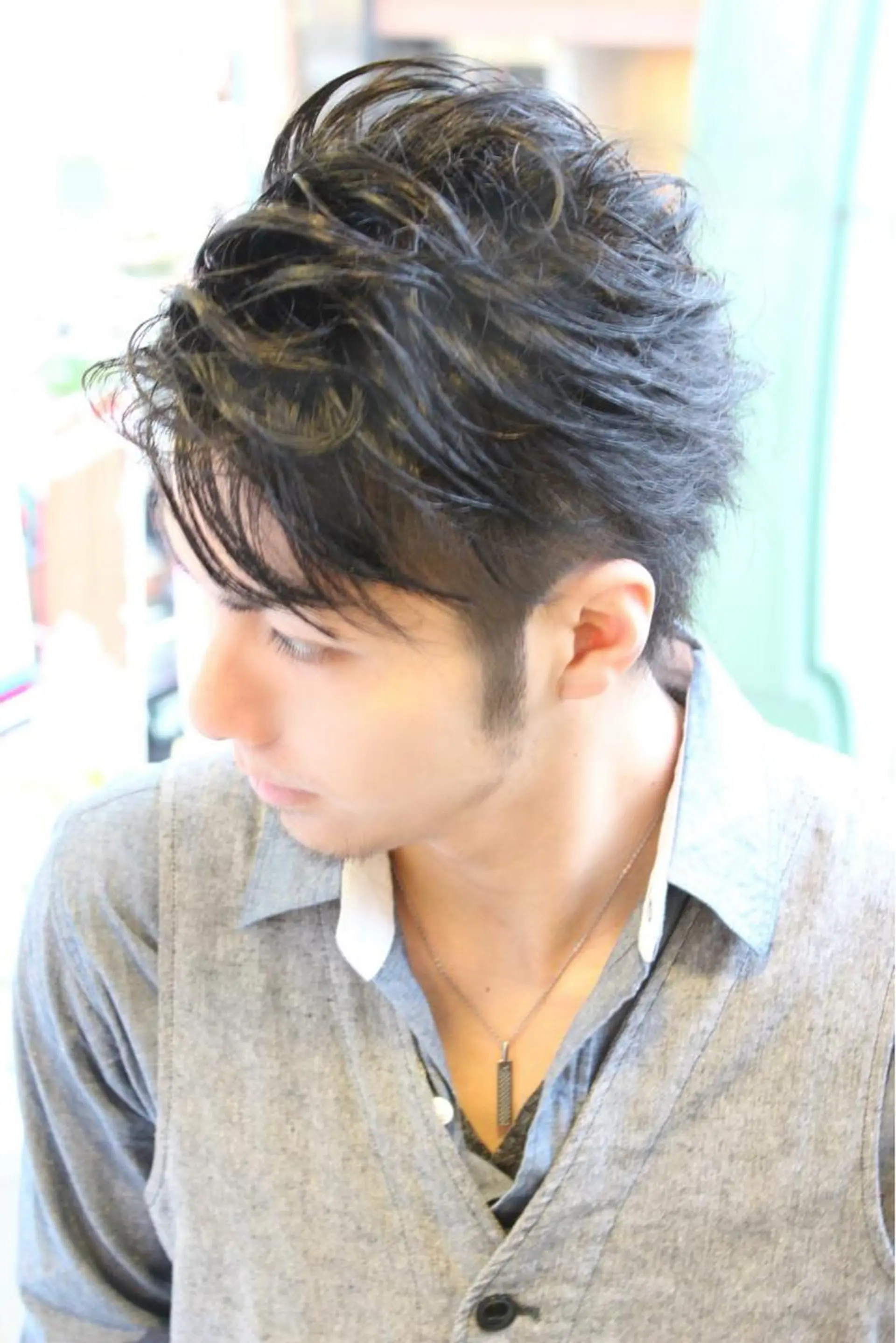 メンズ 河内 崇純のヘアスタイル