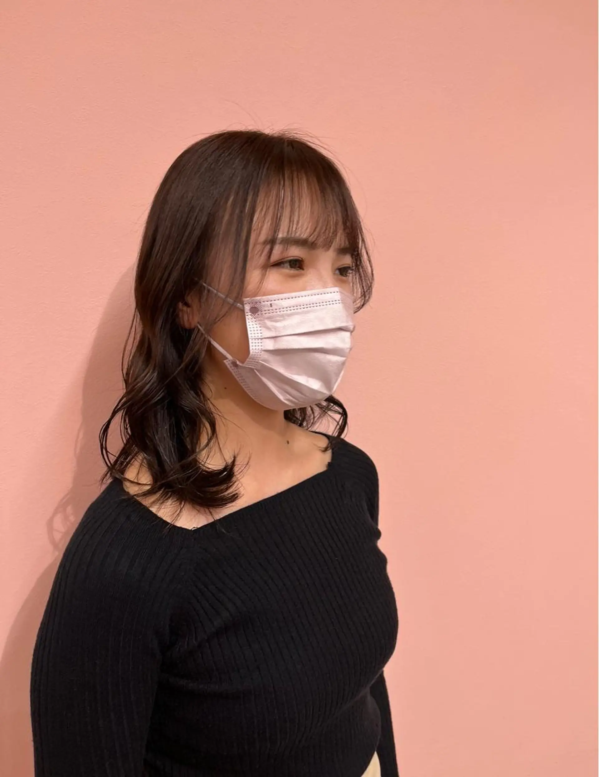 ミディアム カラー RIYA❤︎ Aujuaソムリエのヘアスタイル