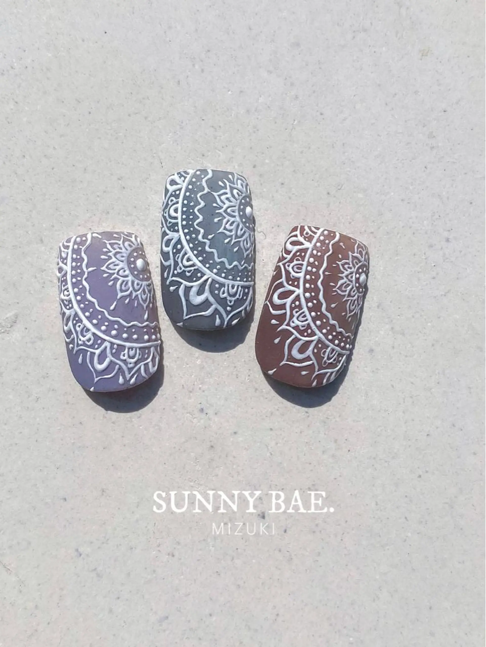ネイル SUNNY BAE. 🌼MIZUKIのネイルデザイン