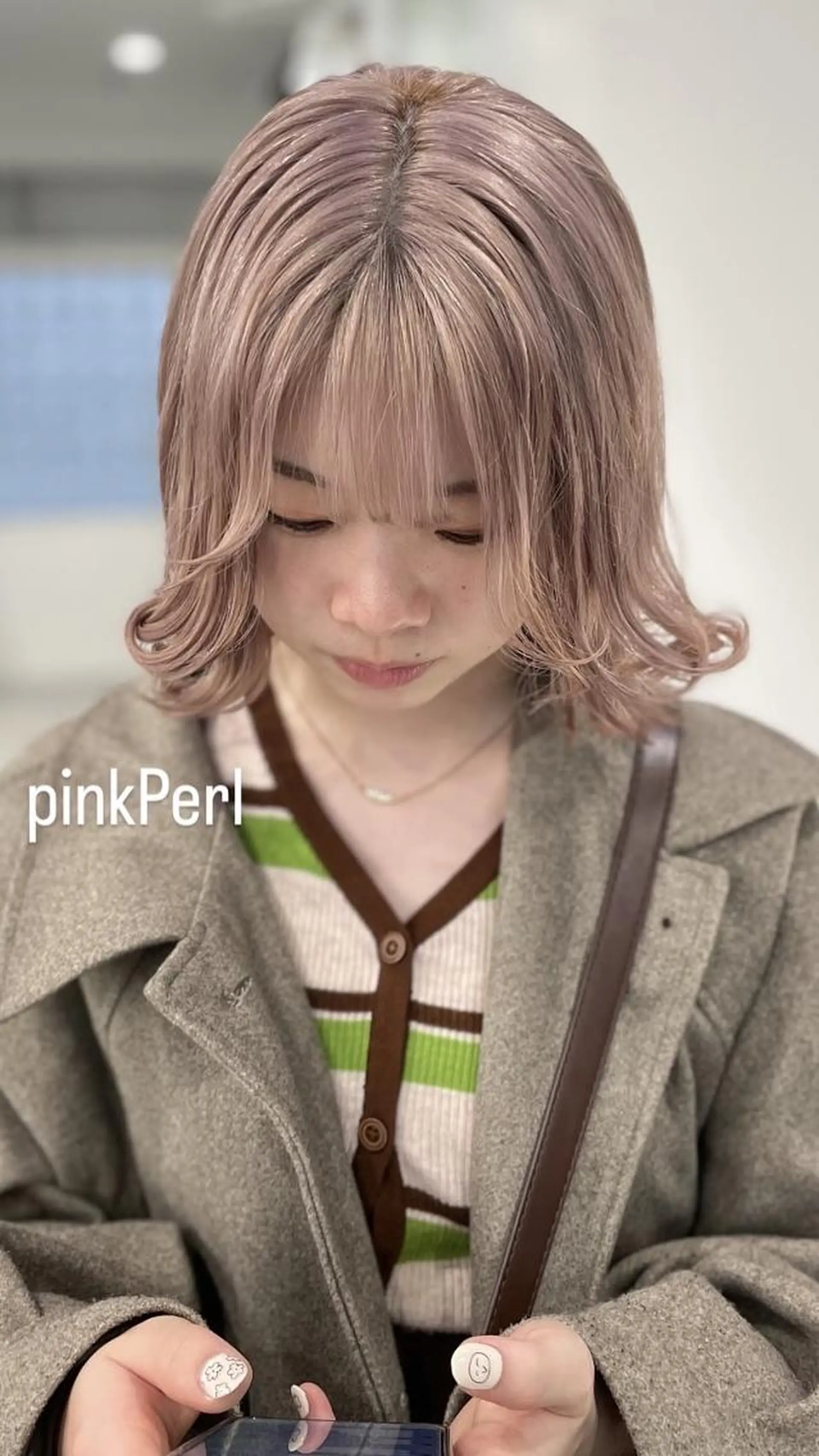 カラー ブリーチ ダブルカラー 💍大人デザイン /ハイトーン♡リクトのヘアスタイル