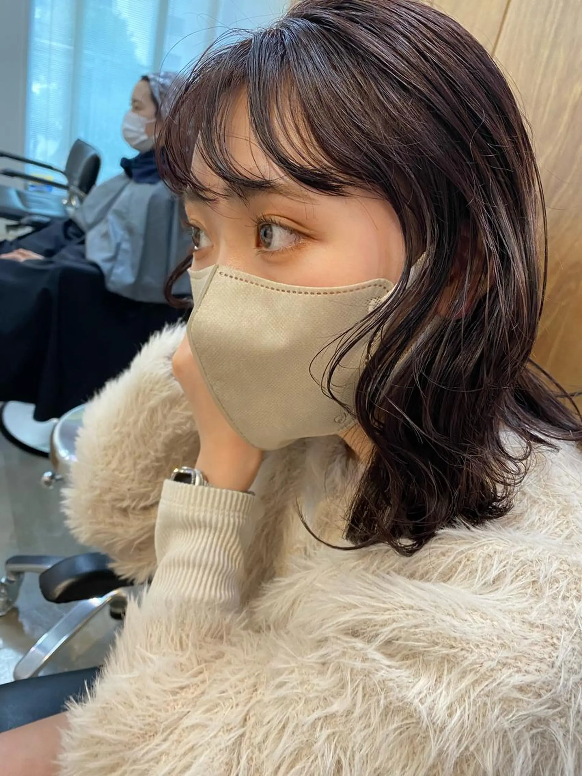 ミディアム カラー ブリーチ ダブルカラー SALOWIN 栄3丁目店所属・砂原 ひよりのヘアスタイル