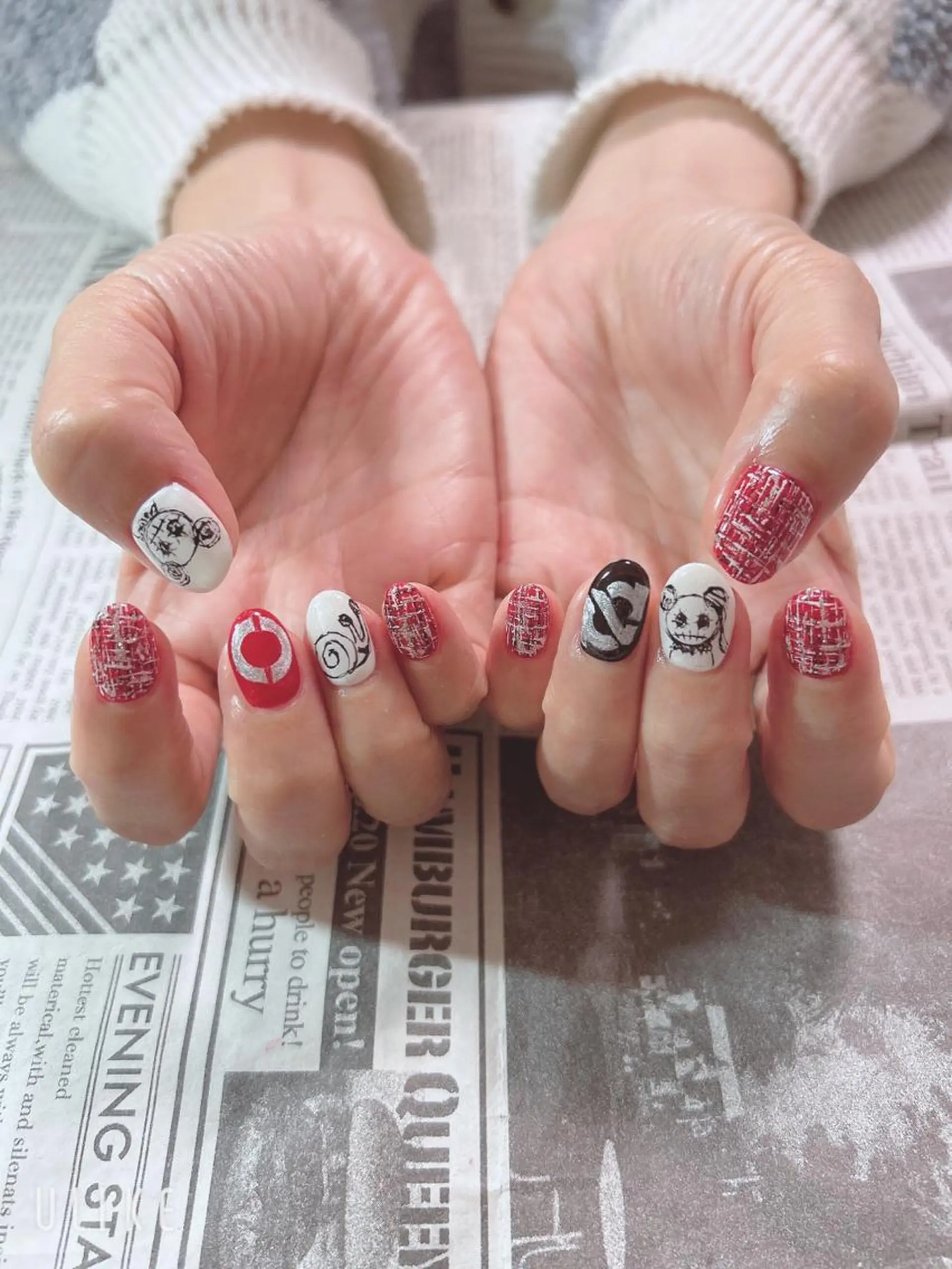 ネイル ハンドネイル ハンドケア 森山 舞のネイルデザイン