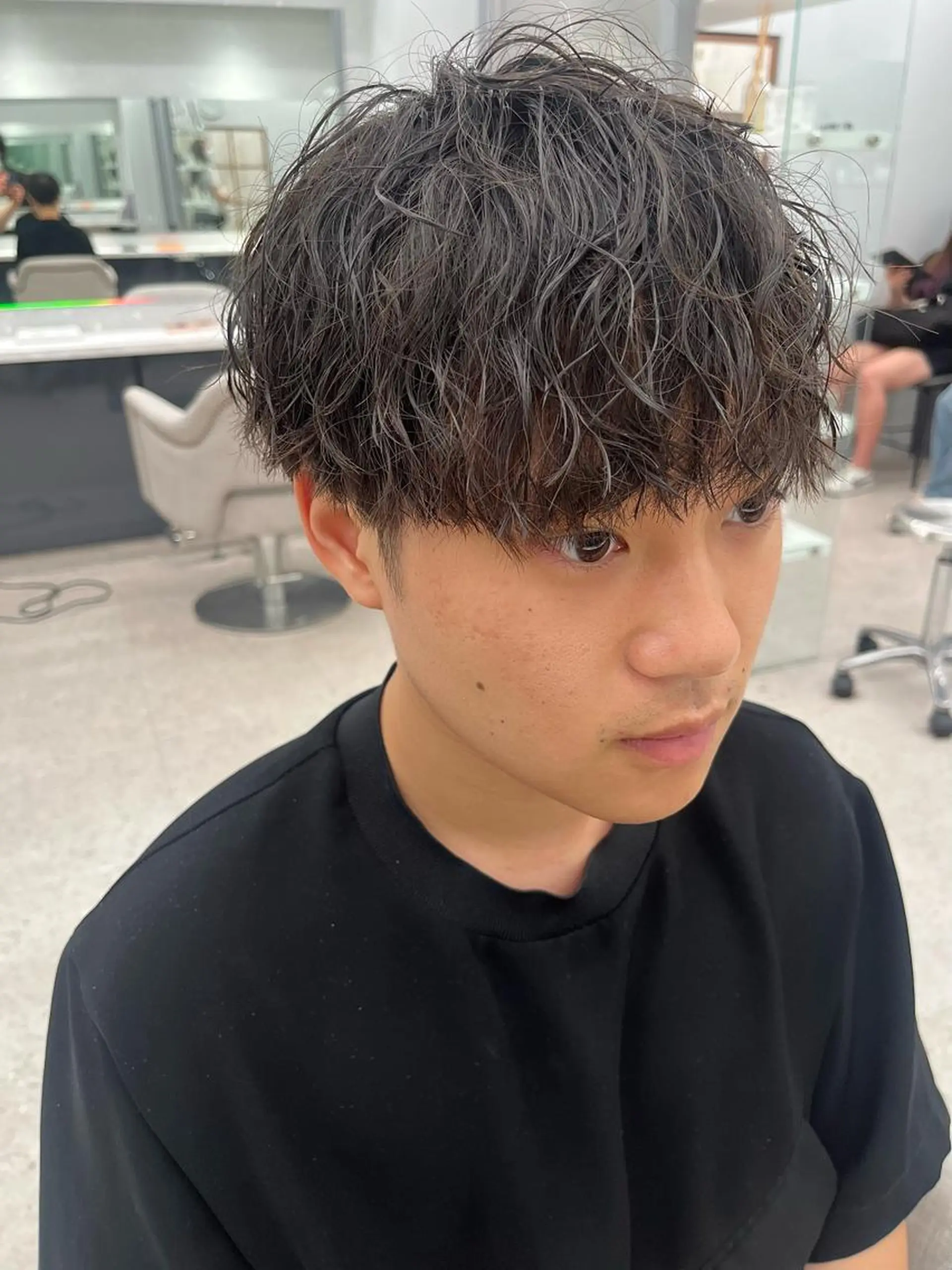 パーマ メンズ カット パーマ 🍐シャドウパーマ メンズ特化/守岡🍐のヘアスタイル