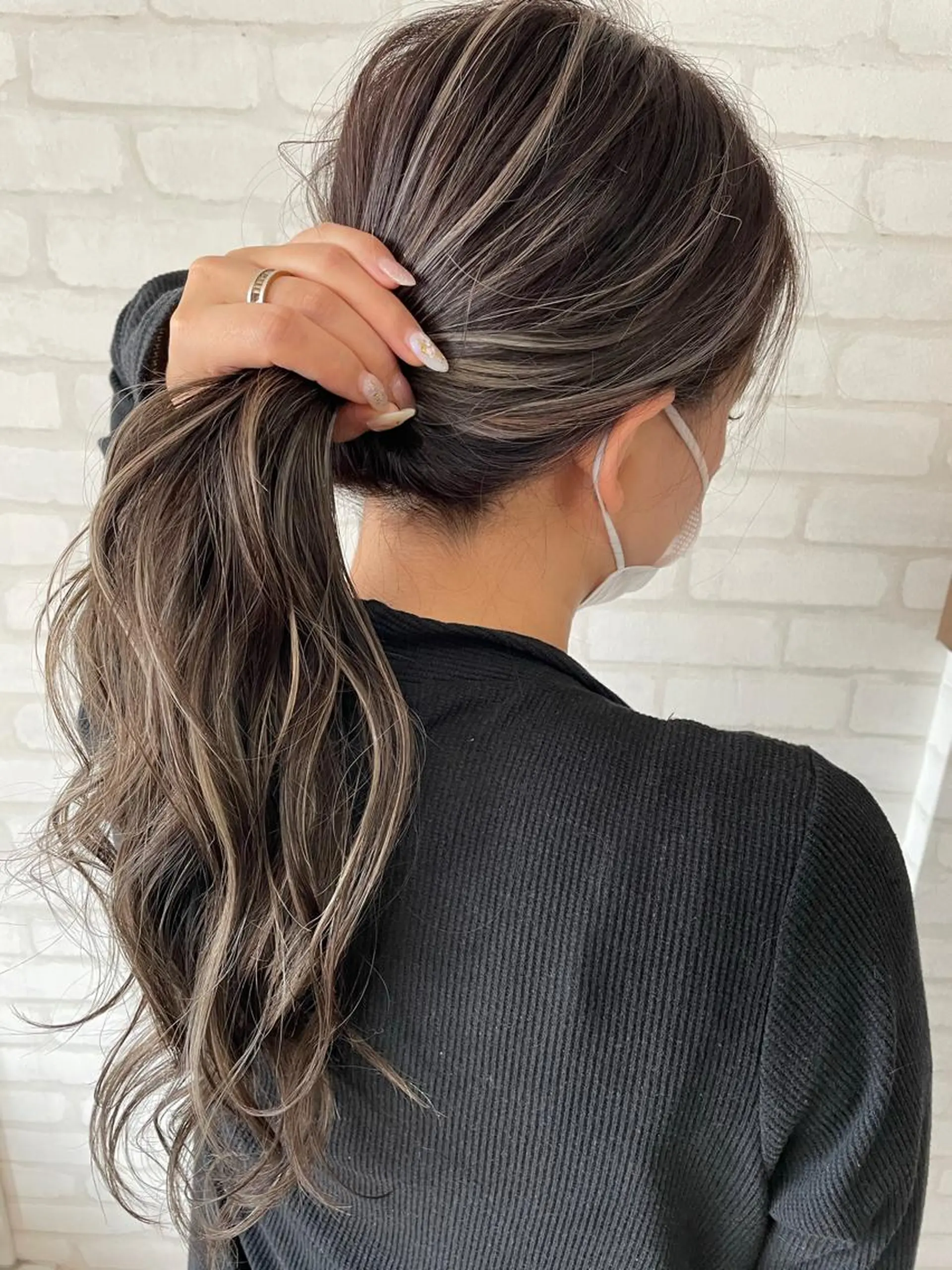 ロング ハイライト ブリーチ指名 No１🏆RENのヘアスタイル