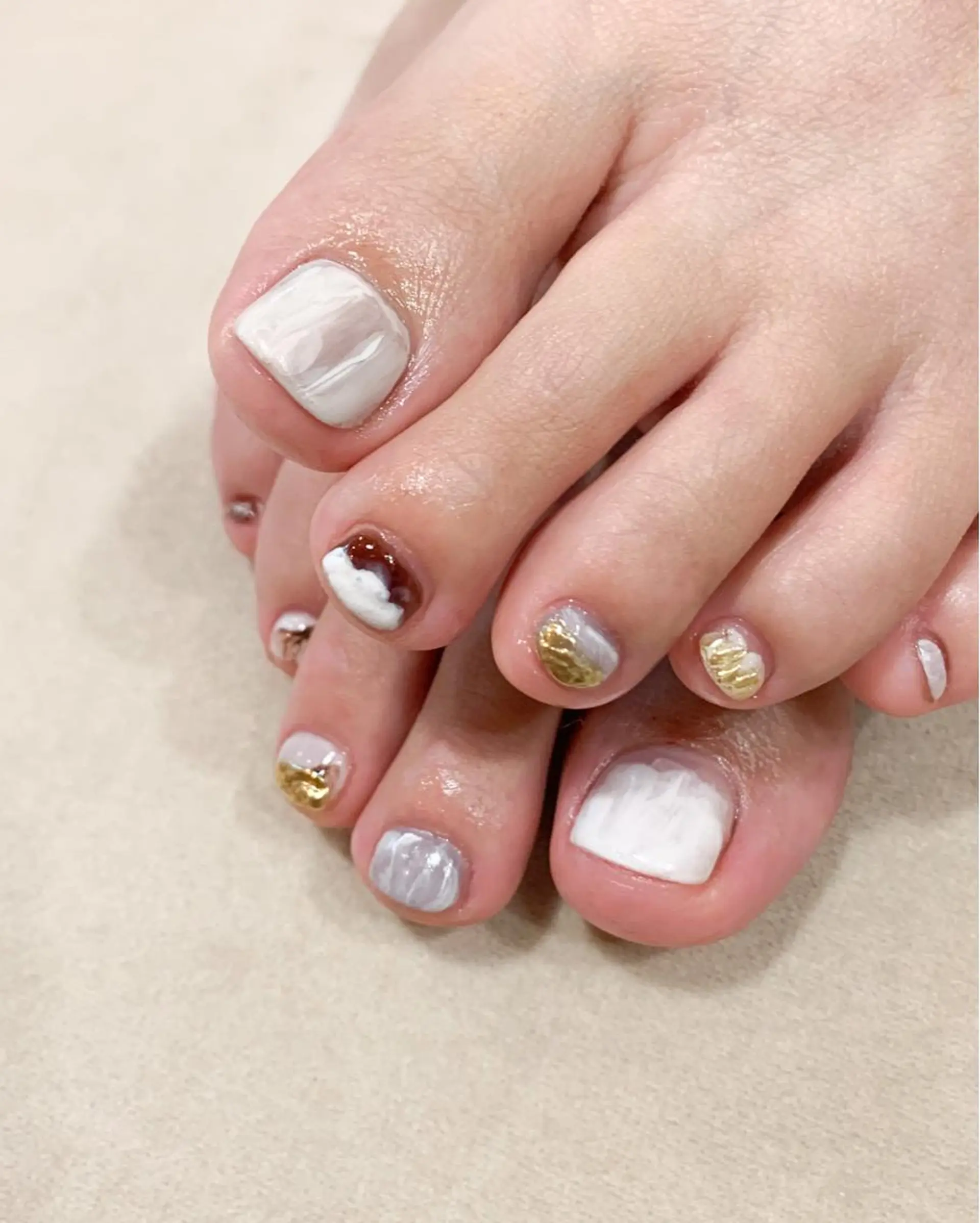 ネイル ニュアンスネイル 木村 千晴のネイルデザイン