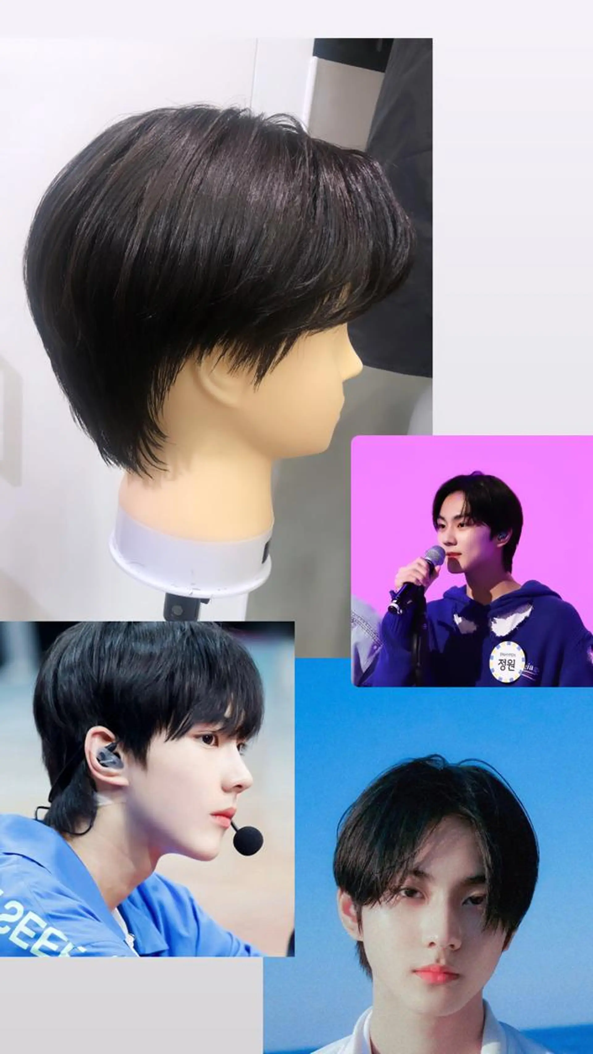 ショート ヘアアレンジ メンズ メンズ韓国風 刈り上げ 韓国風ヘア rii-🩰 トレンド韓国ヘアのヘアスタイル