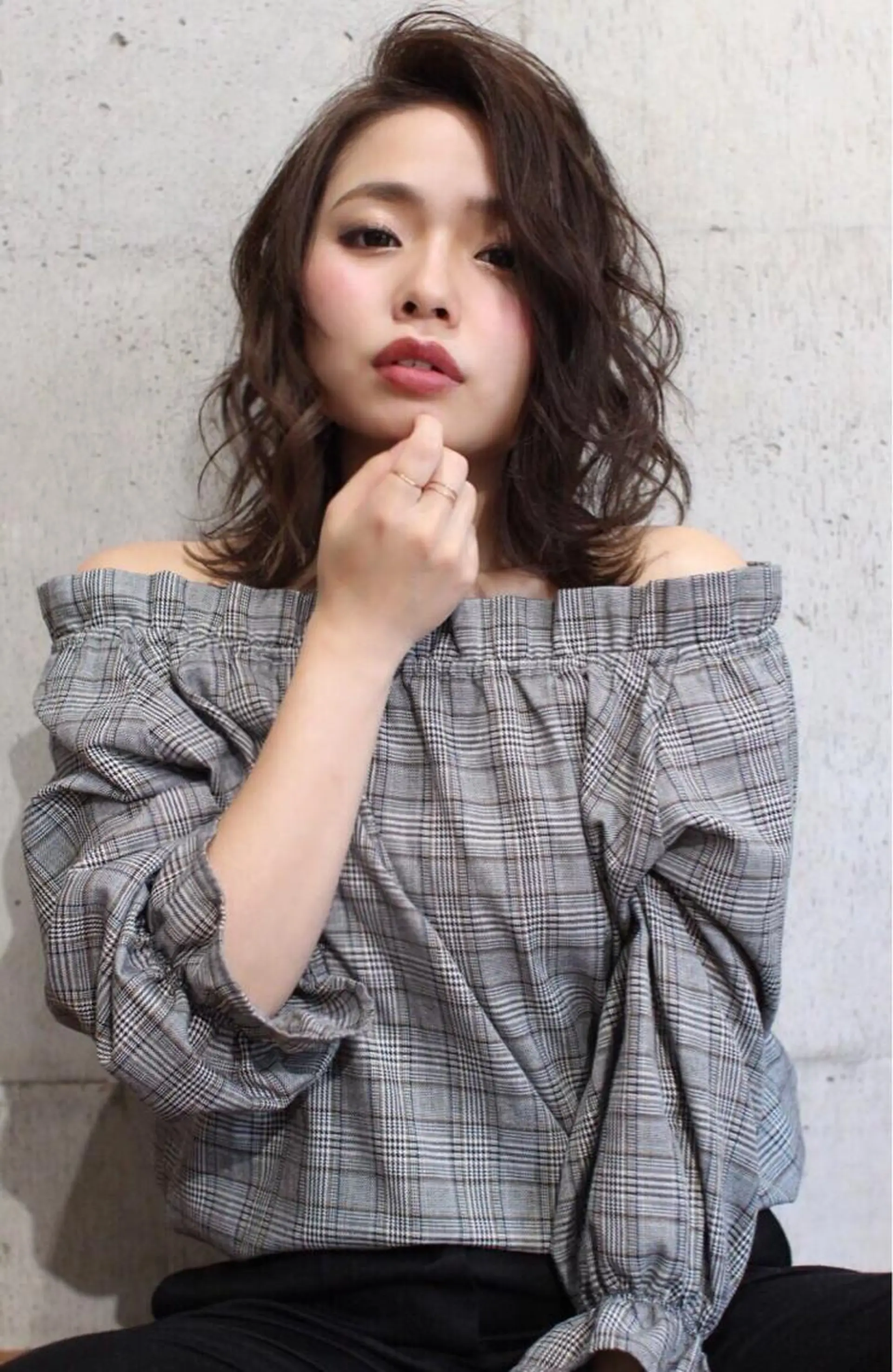 ミディアム カット ヘアカラー トリートメント Cuon所属・✨ご新規様のみ✨ ウンノのヘアスタイル