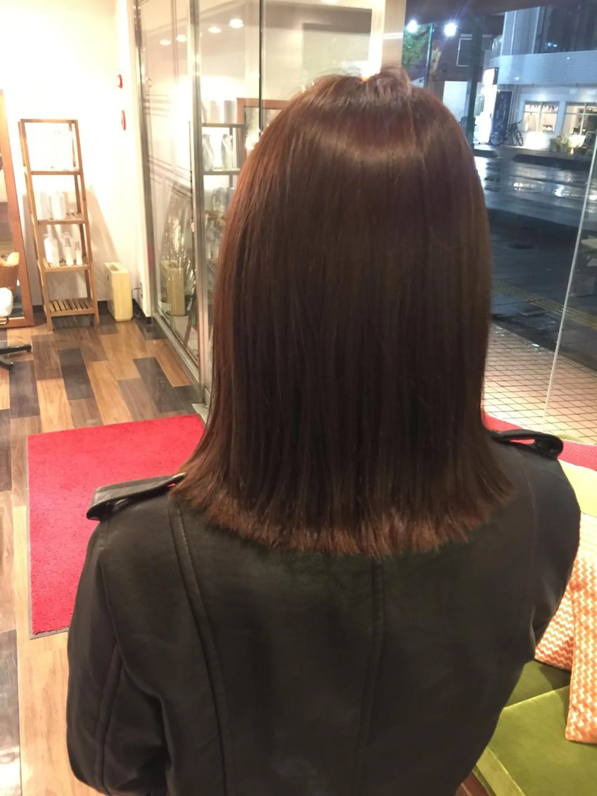 ミディアム 切りっぱなしボブ ボブ 外ハネヘア ◆◇◆ナカハマ アキト◆◇◆のヘアスタイル