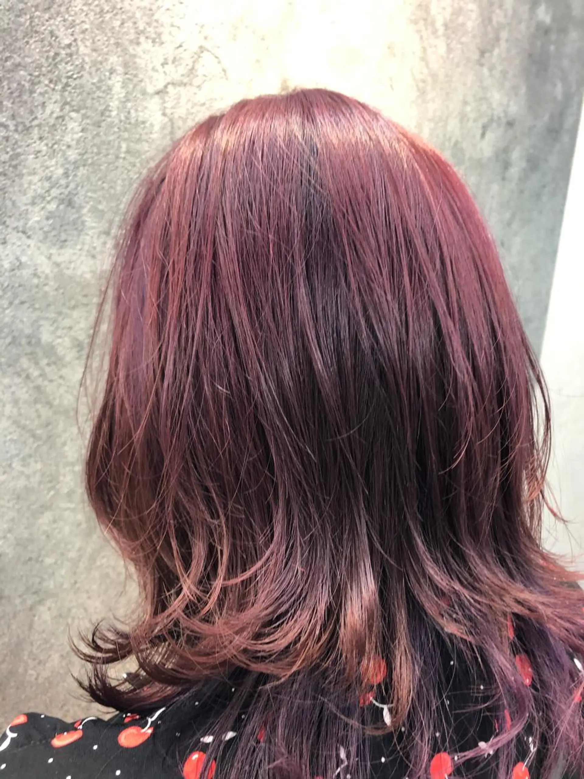 カラー ブリーチ バイオレットカラー ヘアカラー トリートメント Noy所属・Noyヨシモト ヒロトのヘアスタイル