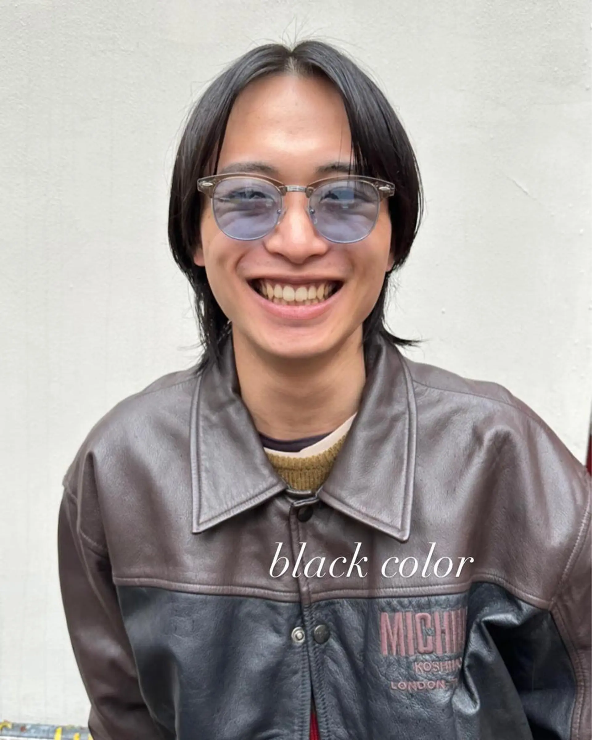 セミロング カラー パーマ職人 渡邊　優雅のヘアスタイル