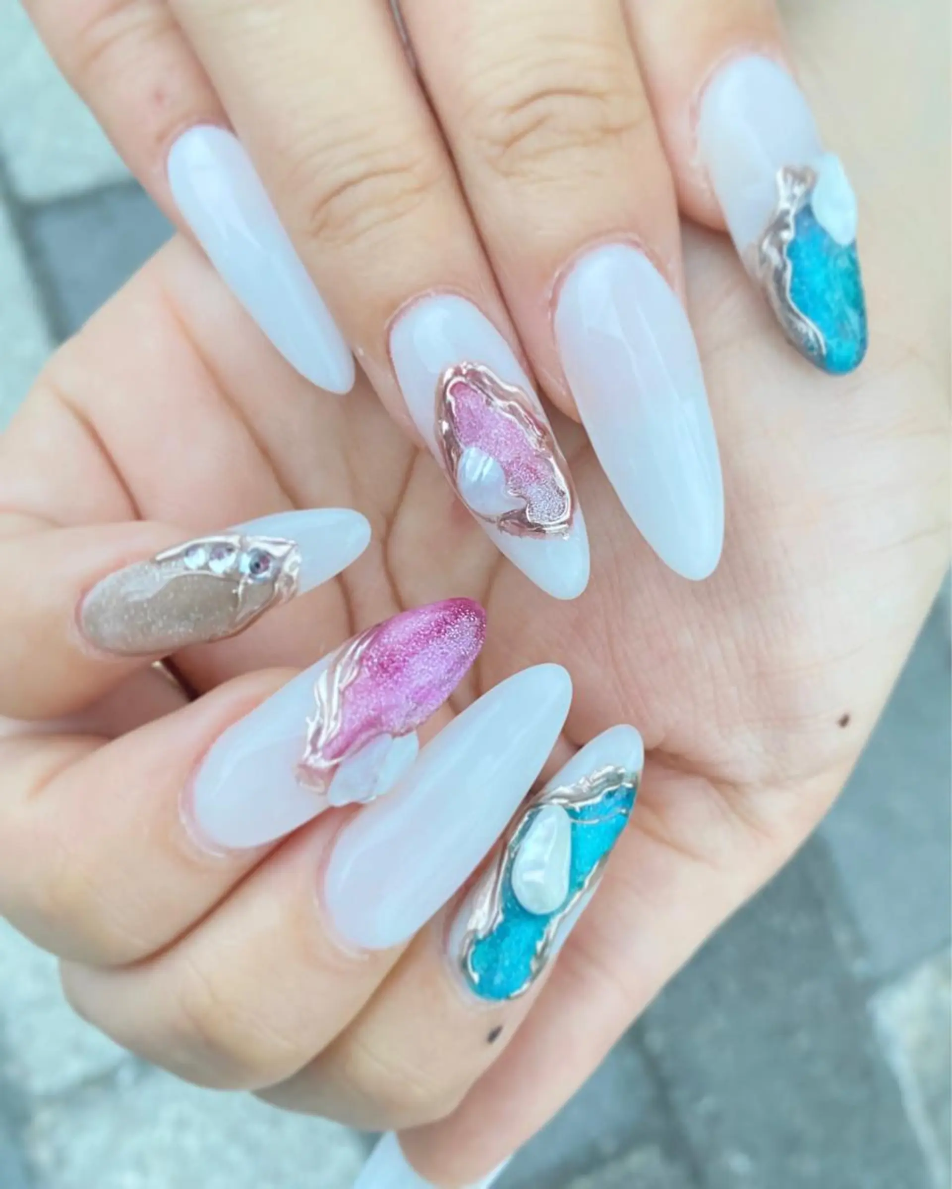 ネイル ハンドネイル A nelaのネイルデザイン