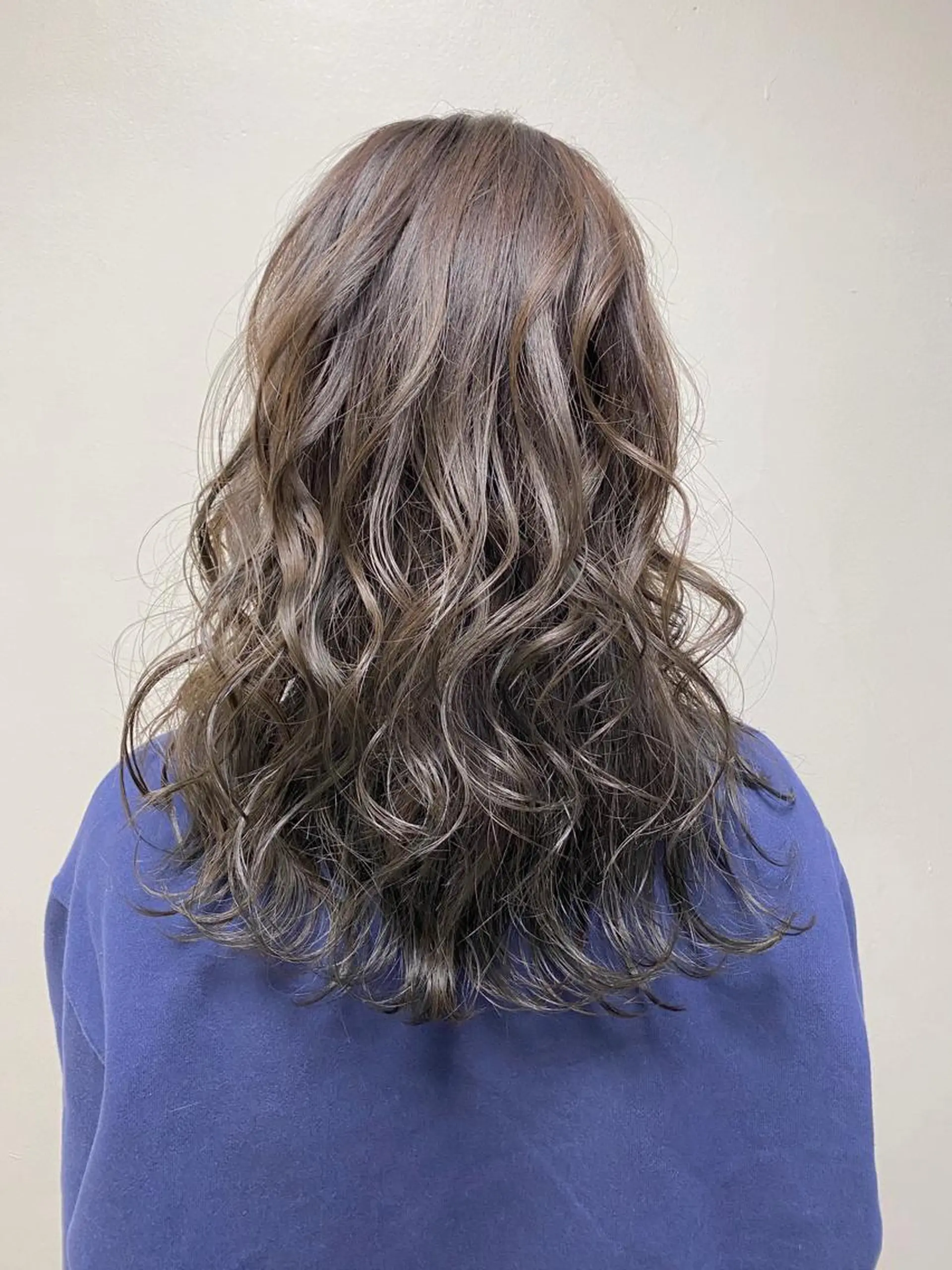 セミロング カラー hair &eye LAWE.店長のヘアスタイル