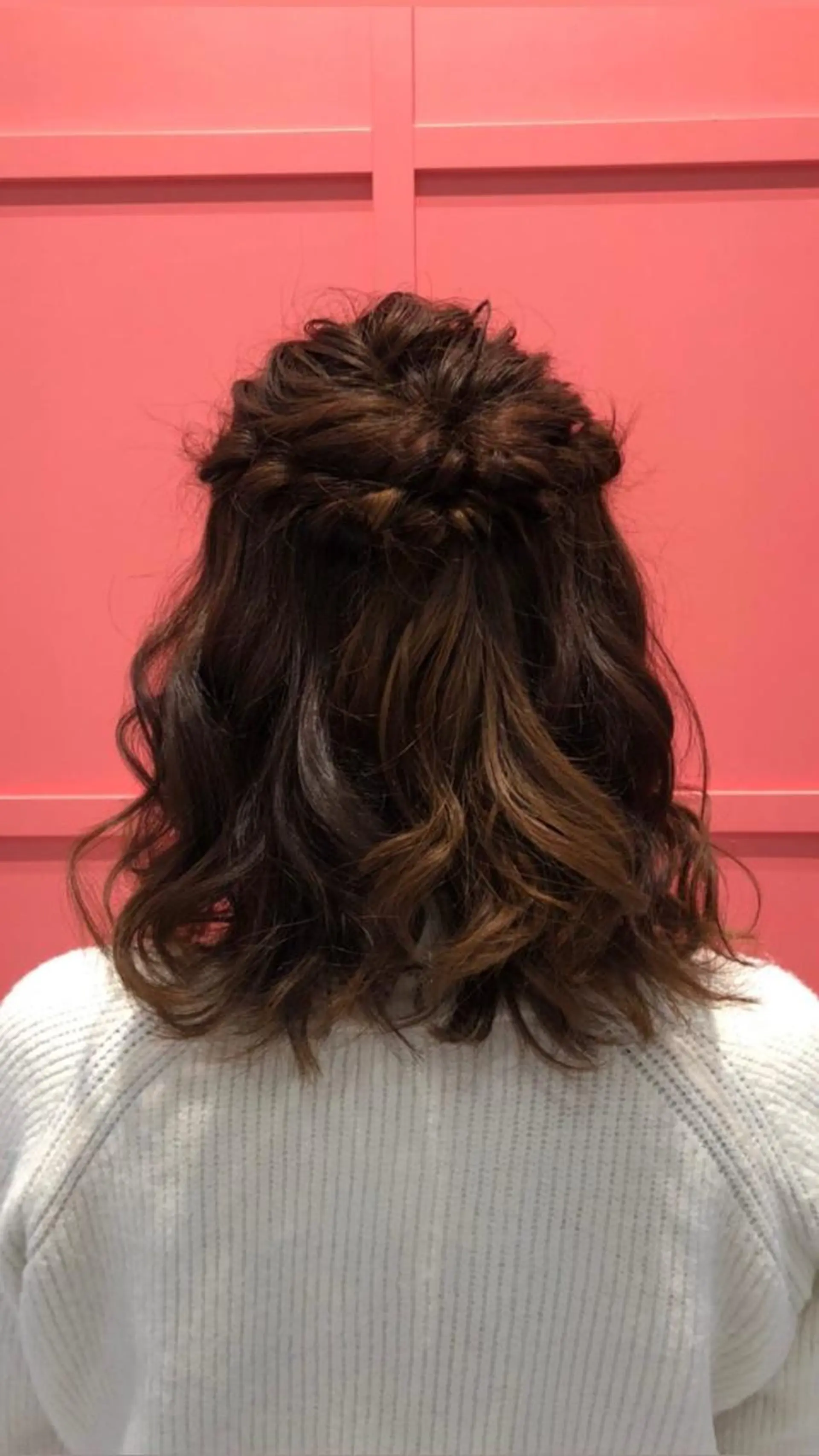 ミディアム 中原 優美のヘアスタイル