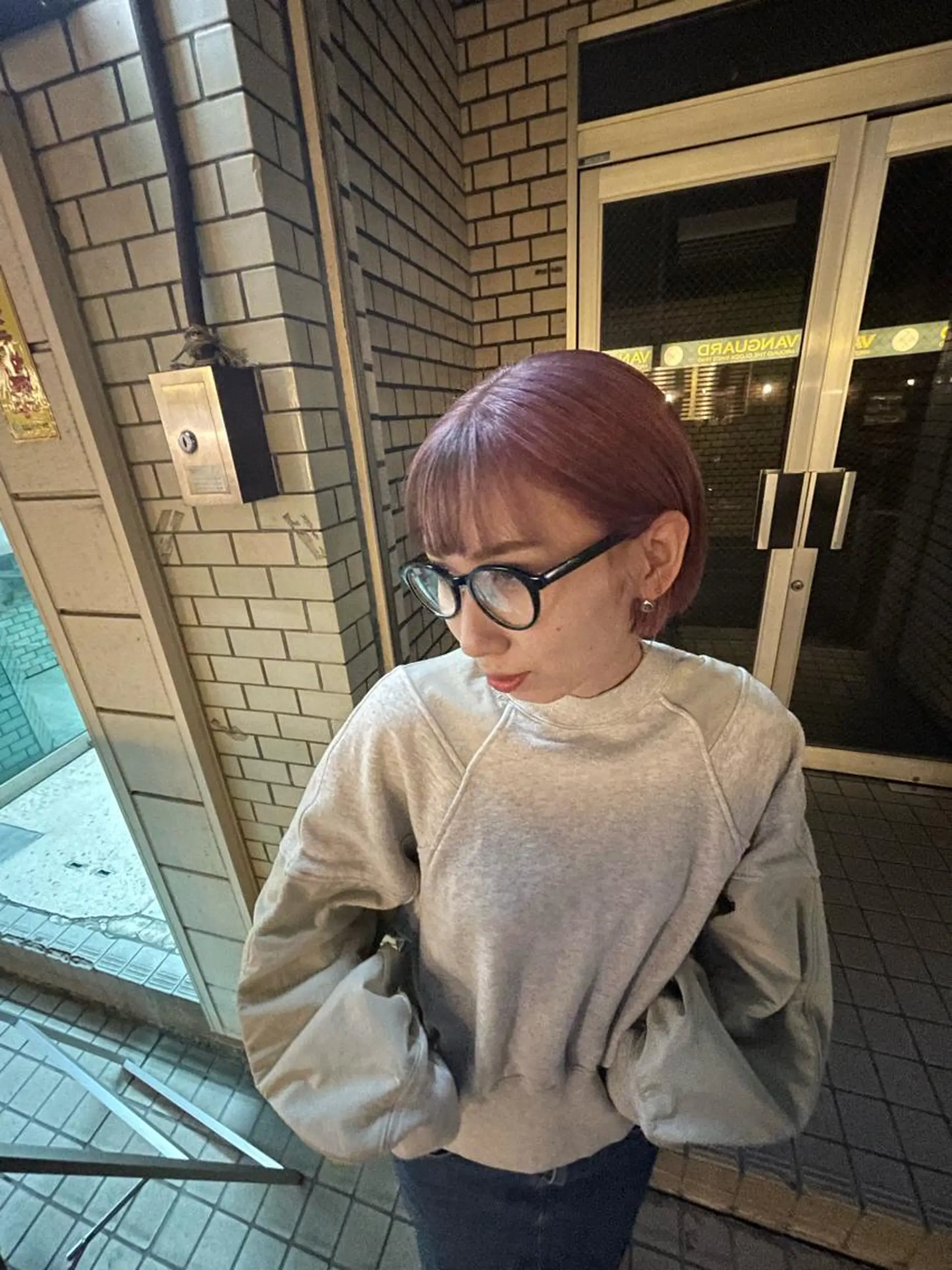 ショート カラー ダブルカラー yui/ layer cutのヘアスタイル