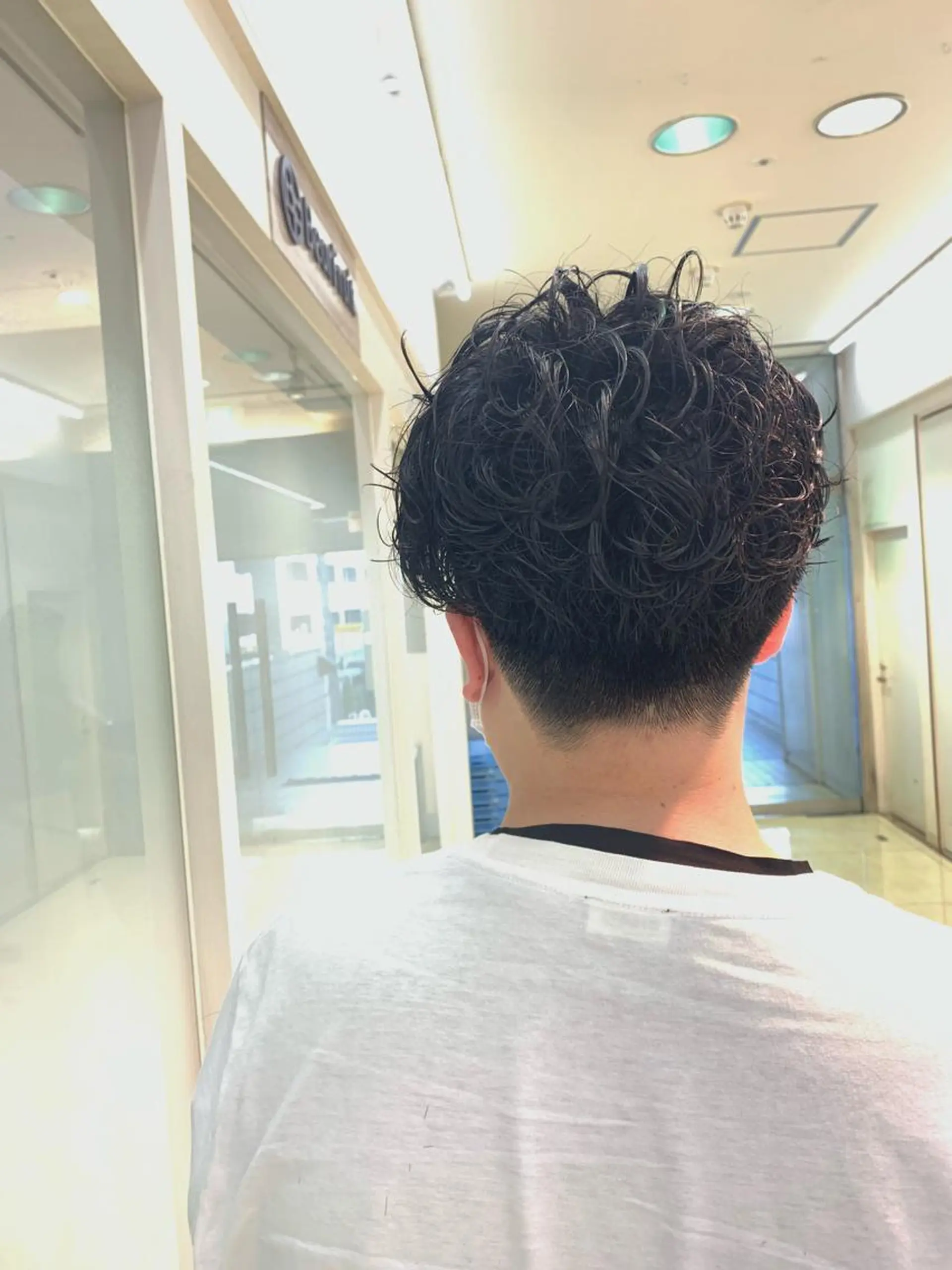 パーマ メンズ カット パーマ ヘッドスパ 似合わせカラー/艶 髪質改善/ヨシザキのヘアスタイル