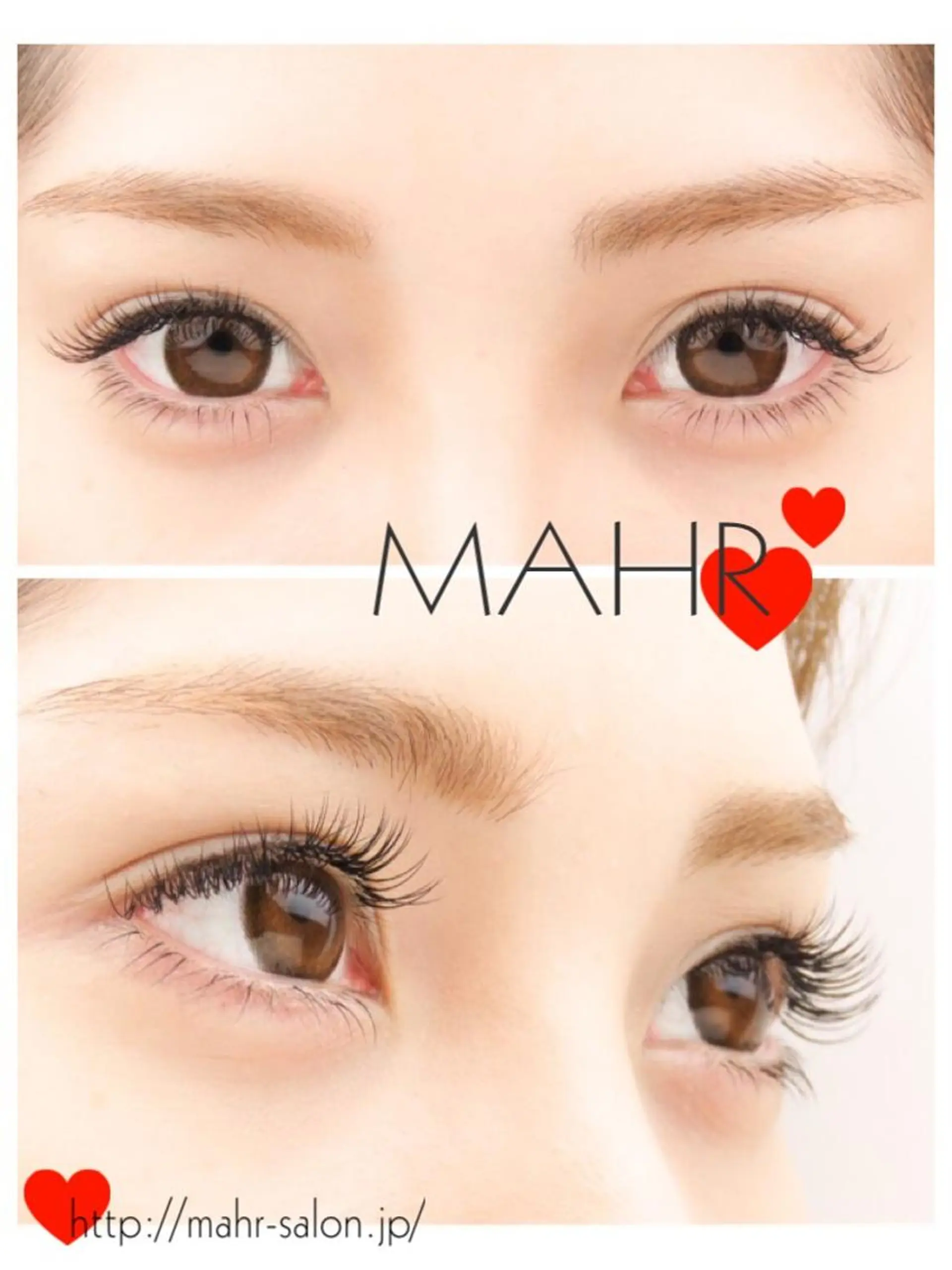 マツエク・マツパ マツエク MAHR omotesandoのマツエク・マツパデザイン