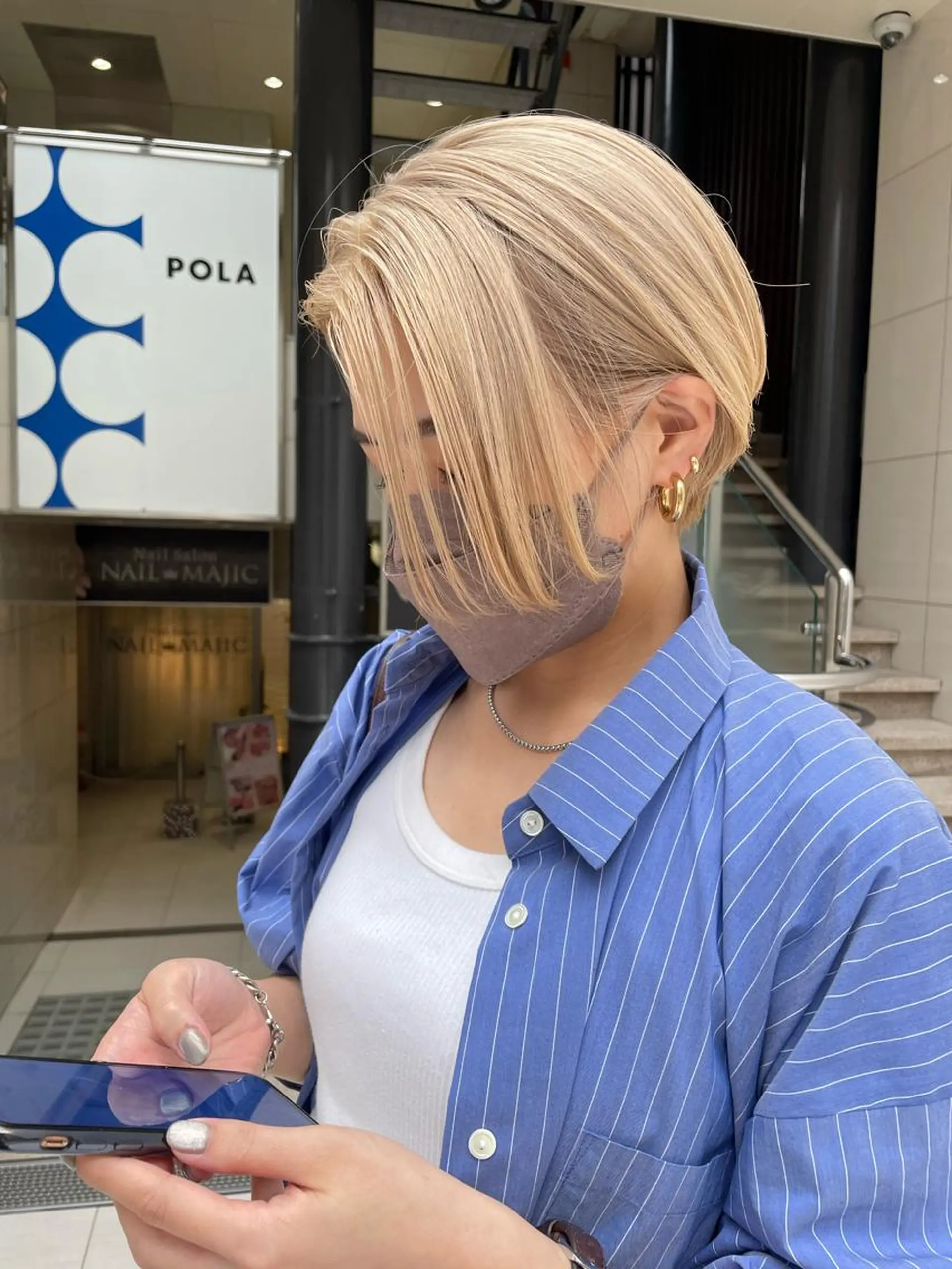 ショート カラー gisele所属・小山 一之のヘアスタイル