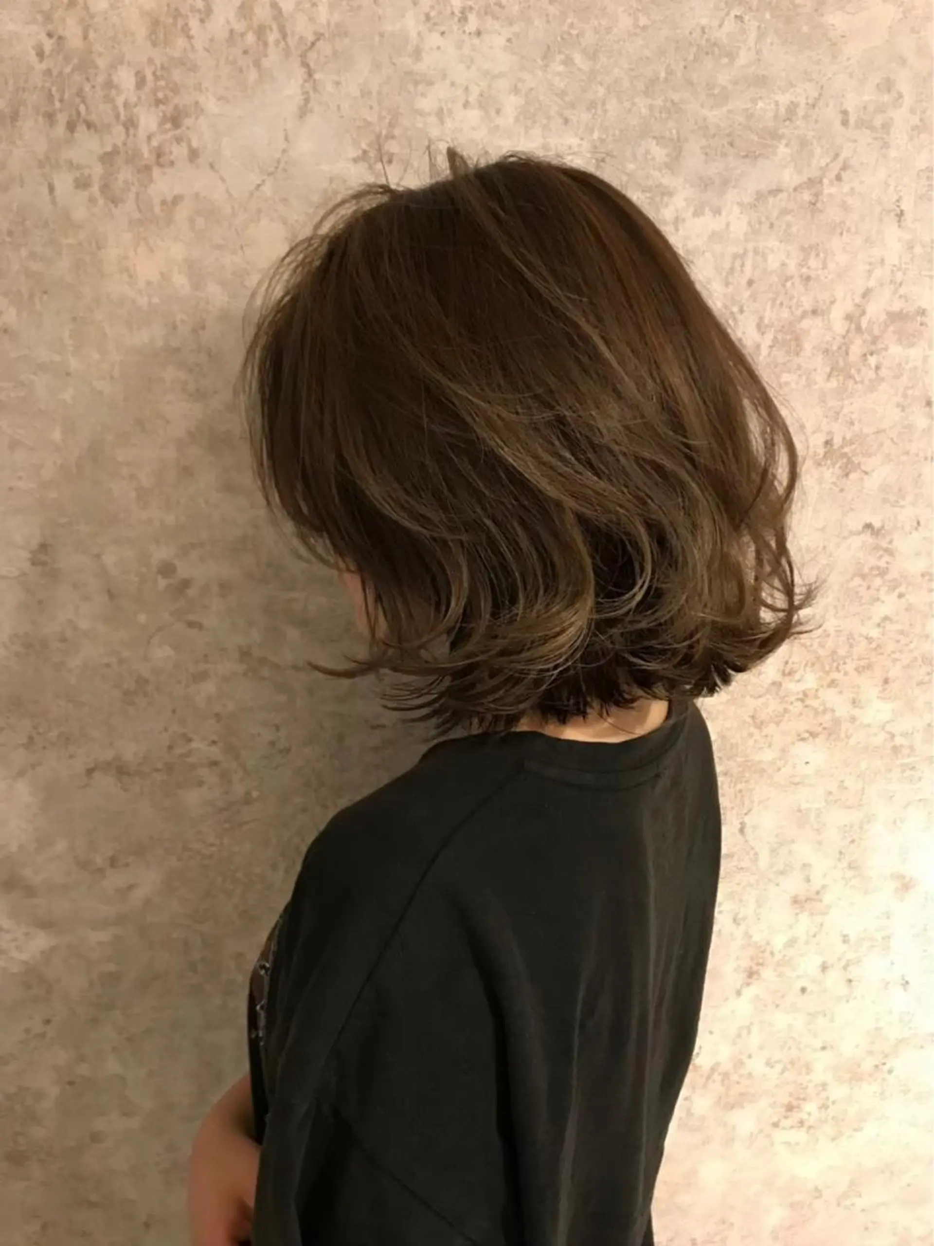 セミロング カラー ヘアアレンジ 指名支持率NO.1 スタイリストのヘアスタイル