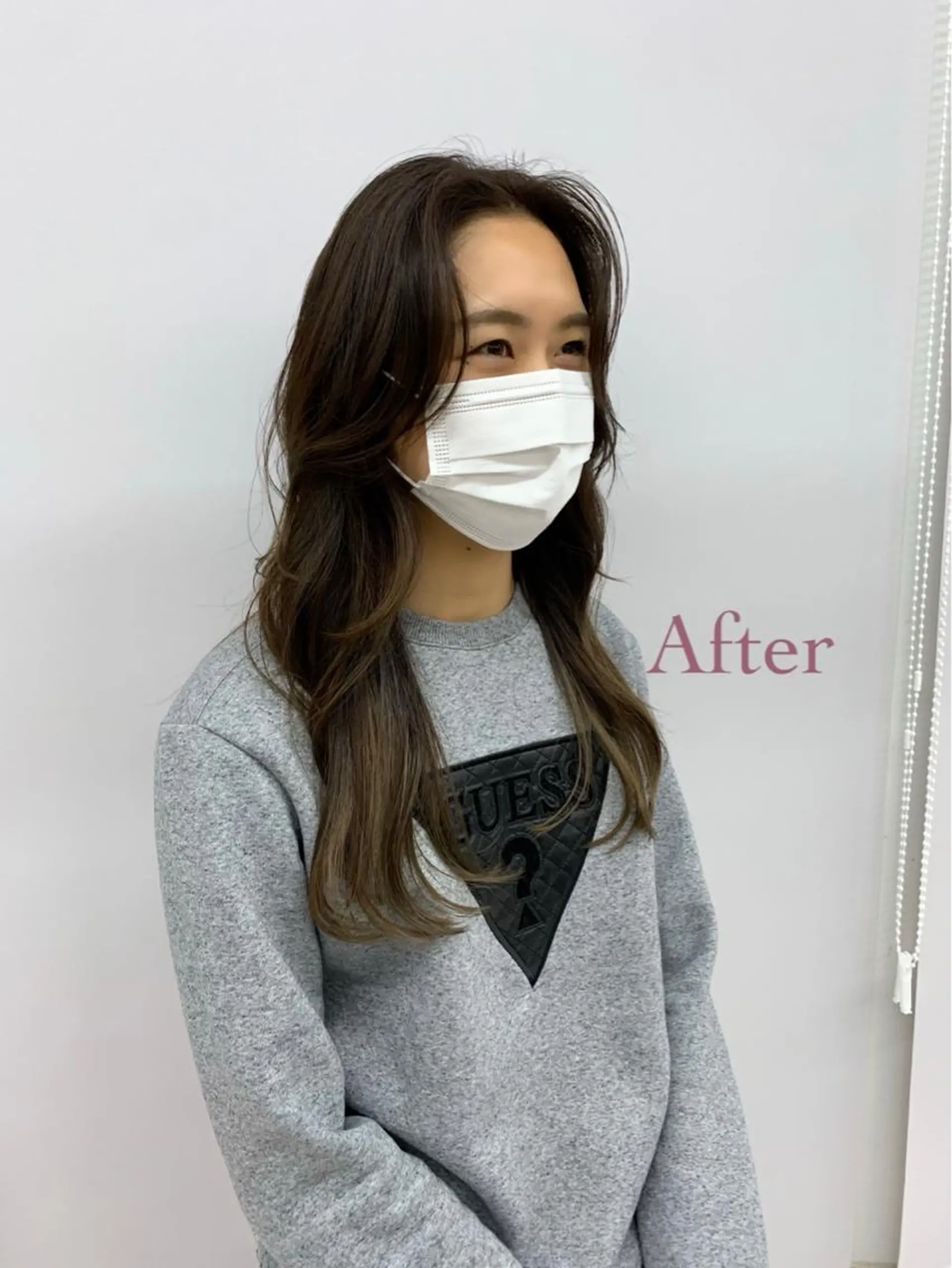 ロング カラー オチ ハナのヘアスタイル