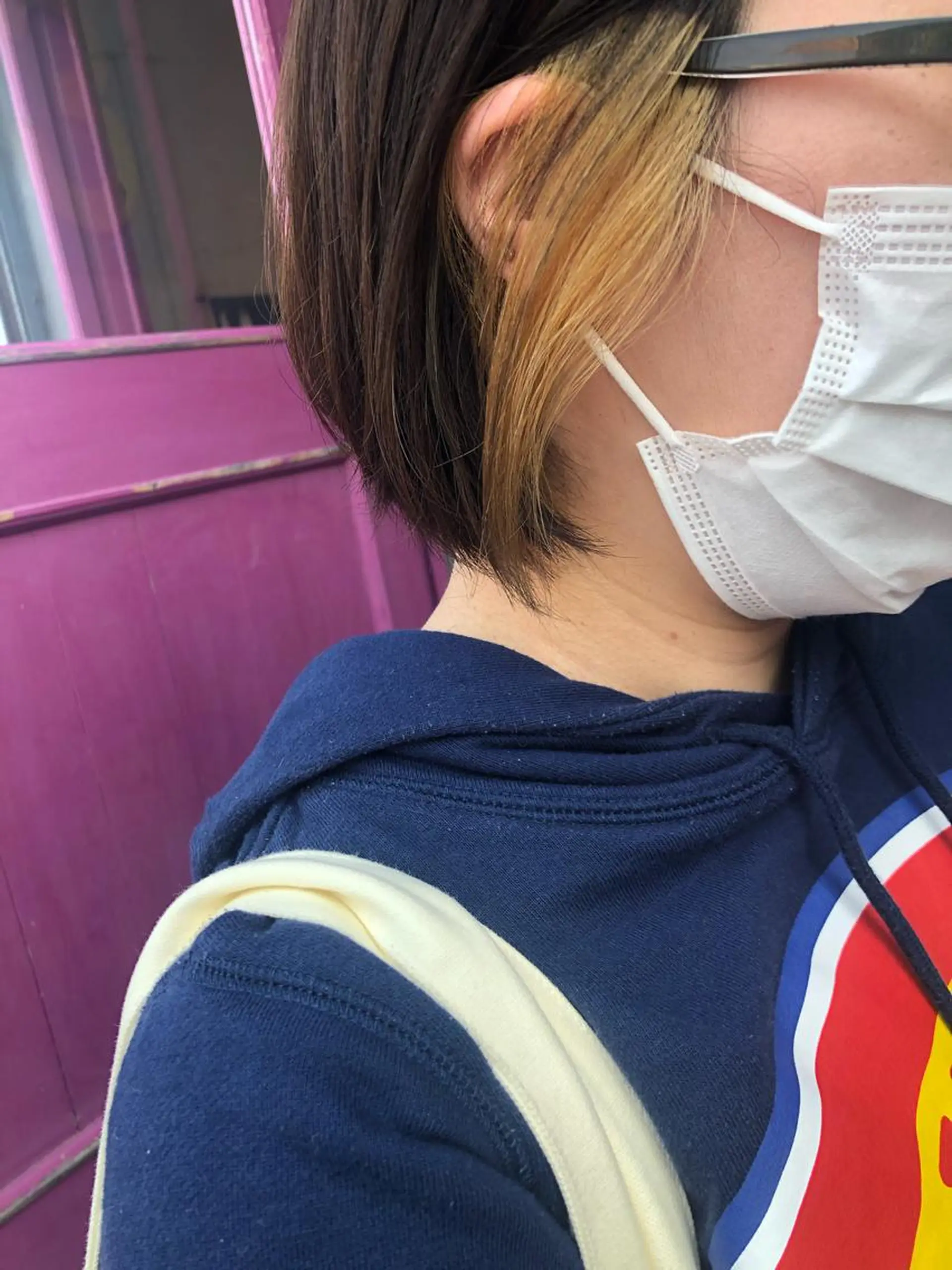 ショート カラー デザインカット🎨 ボブ🫟おざきのヘアスタイル