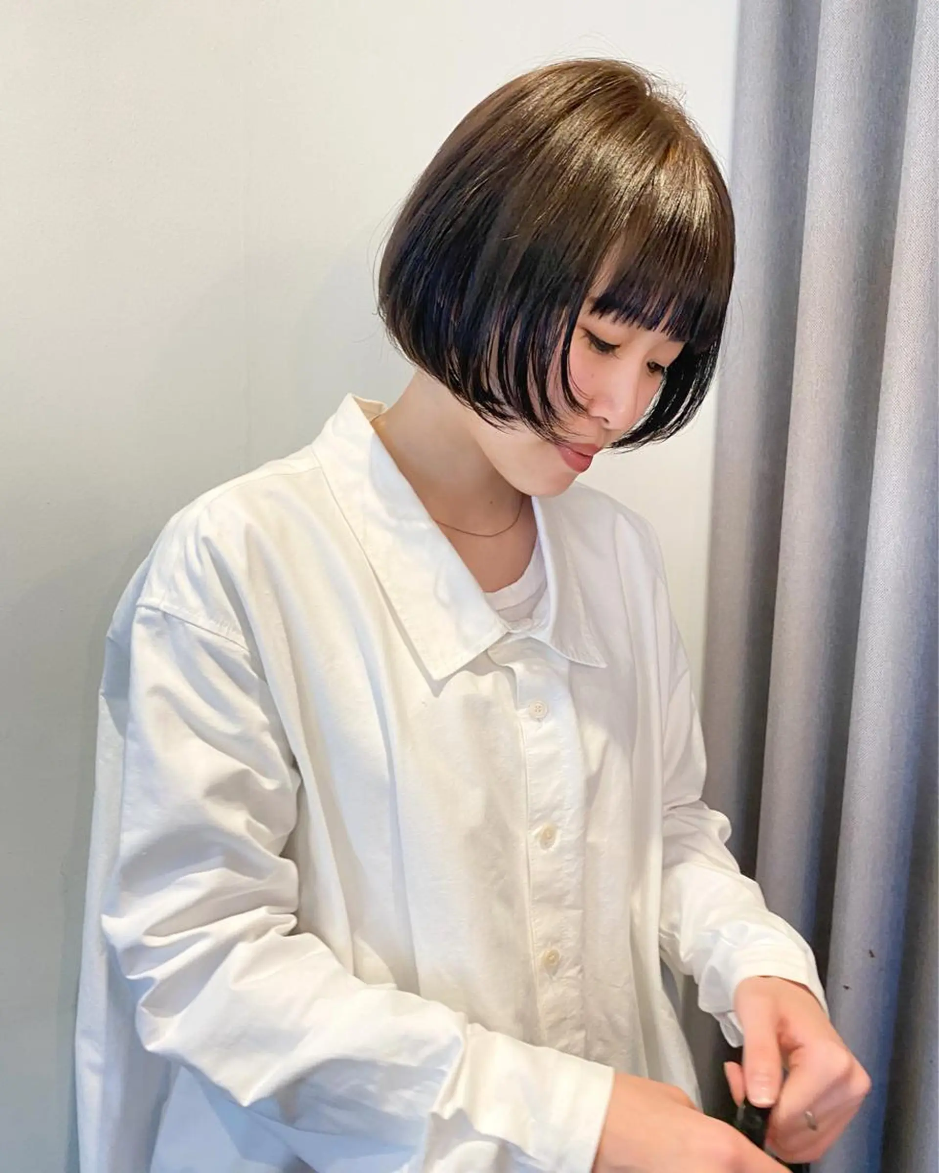 ショート カラー マツエク・マツパ アイブロウ Nancy所属・束感まつげ❤︎ あみのマツエク・マツパデザイン