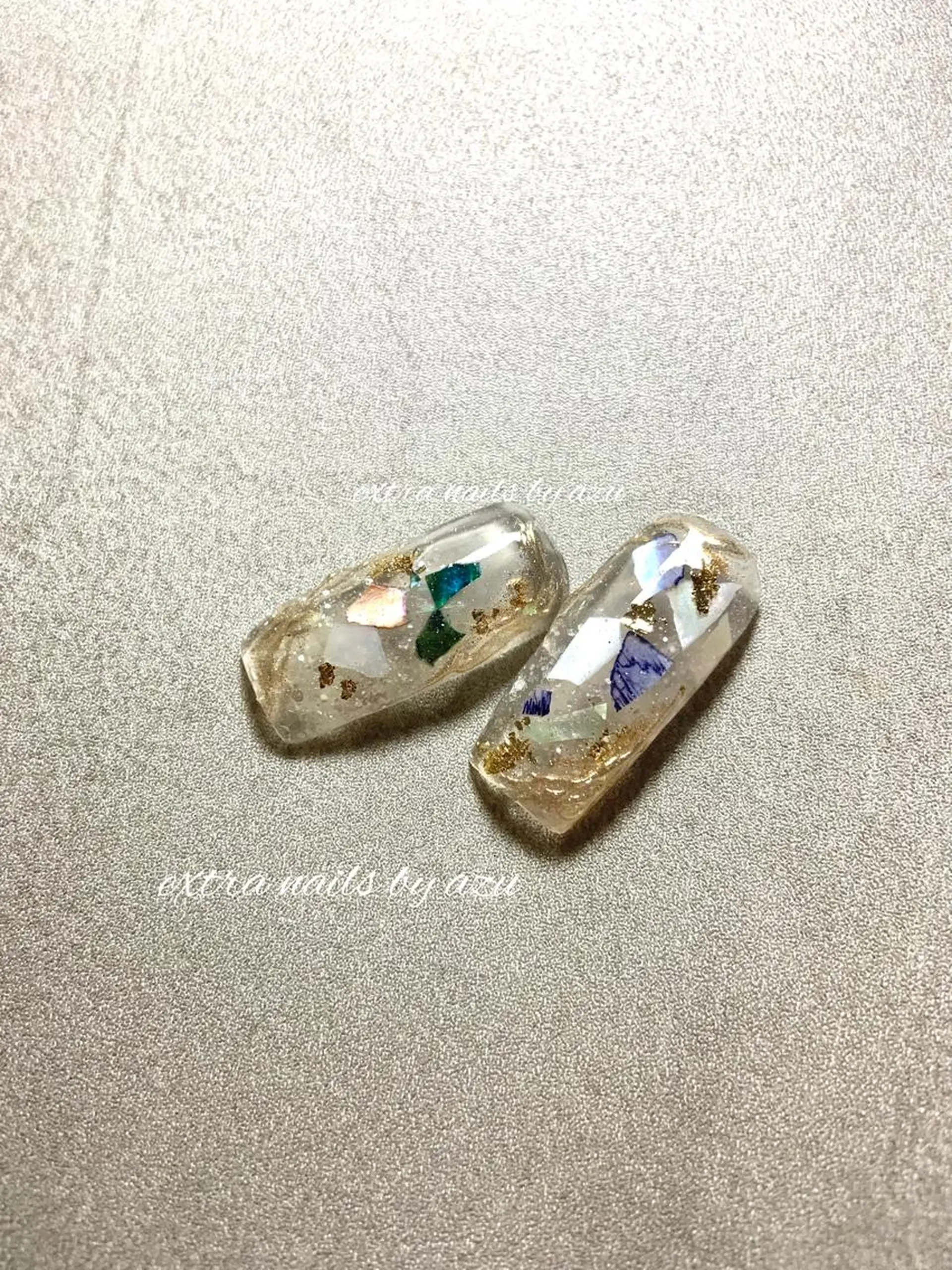 ネイル スカルプネイル ハンドネイル extranails ／lemellaのネイルデザイン