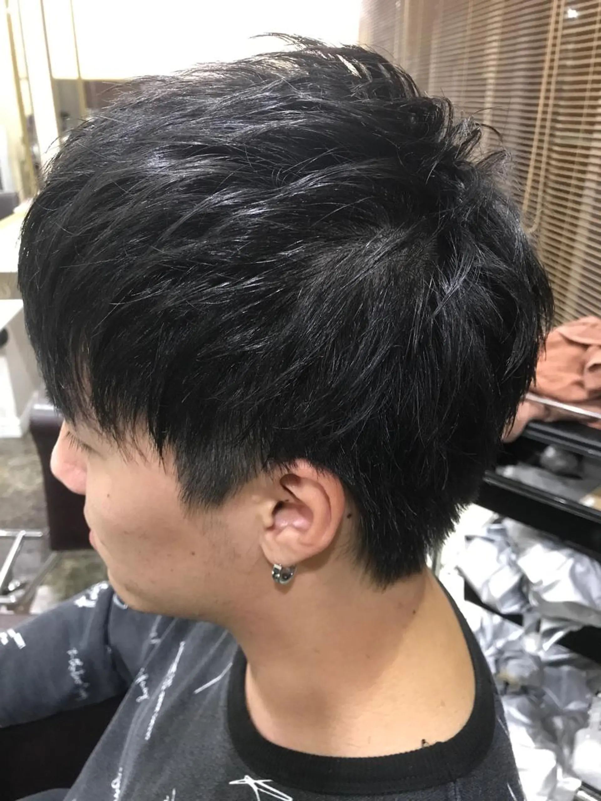 メンズ 艶カラー◎矯正⭐髪診 断#天王寺区@山本
のヘアスタイル