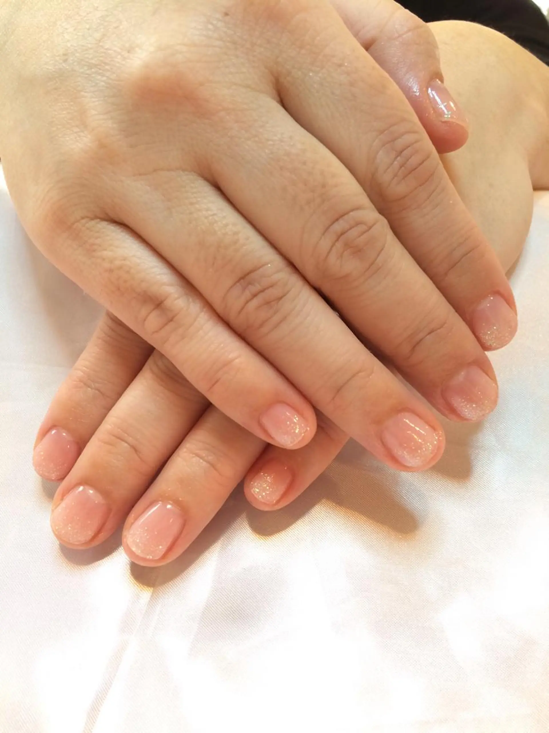 ネイル グラデーション ラメ(グリッター) ラメグラデーション 爪咲 ネイルのネイルデザイン