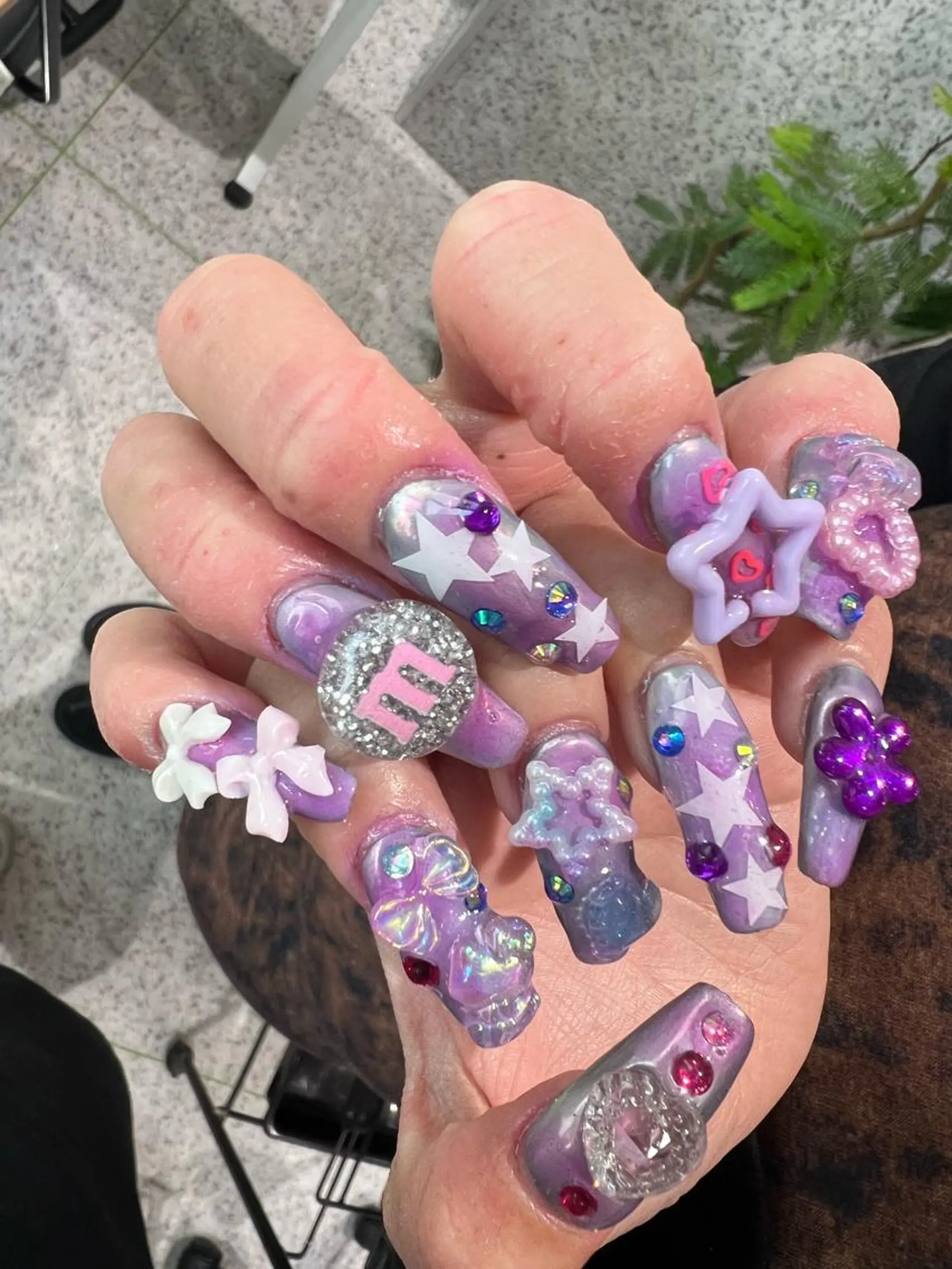 ネイル 個性派／中韓ネイル SAKURAのネイルデザイン