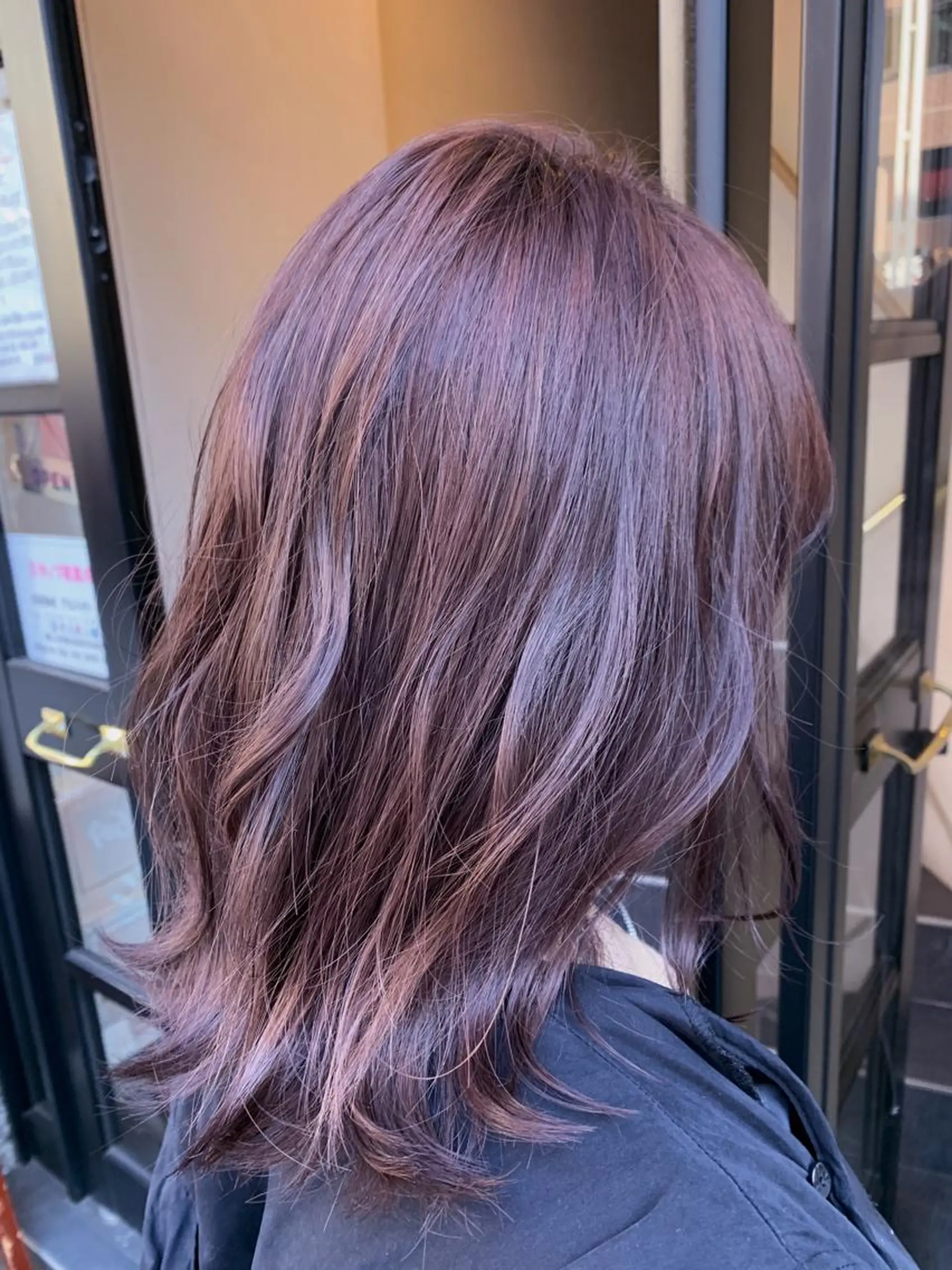 ロング カラー 森田 健介のヘアスタイル