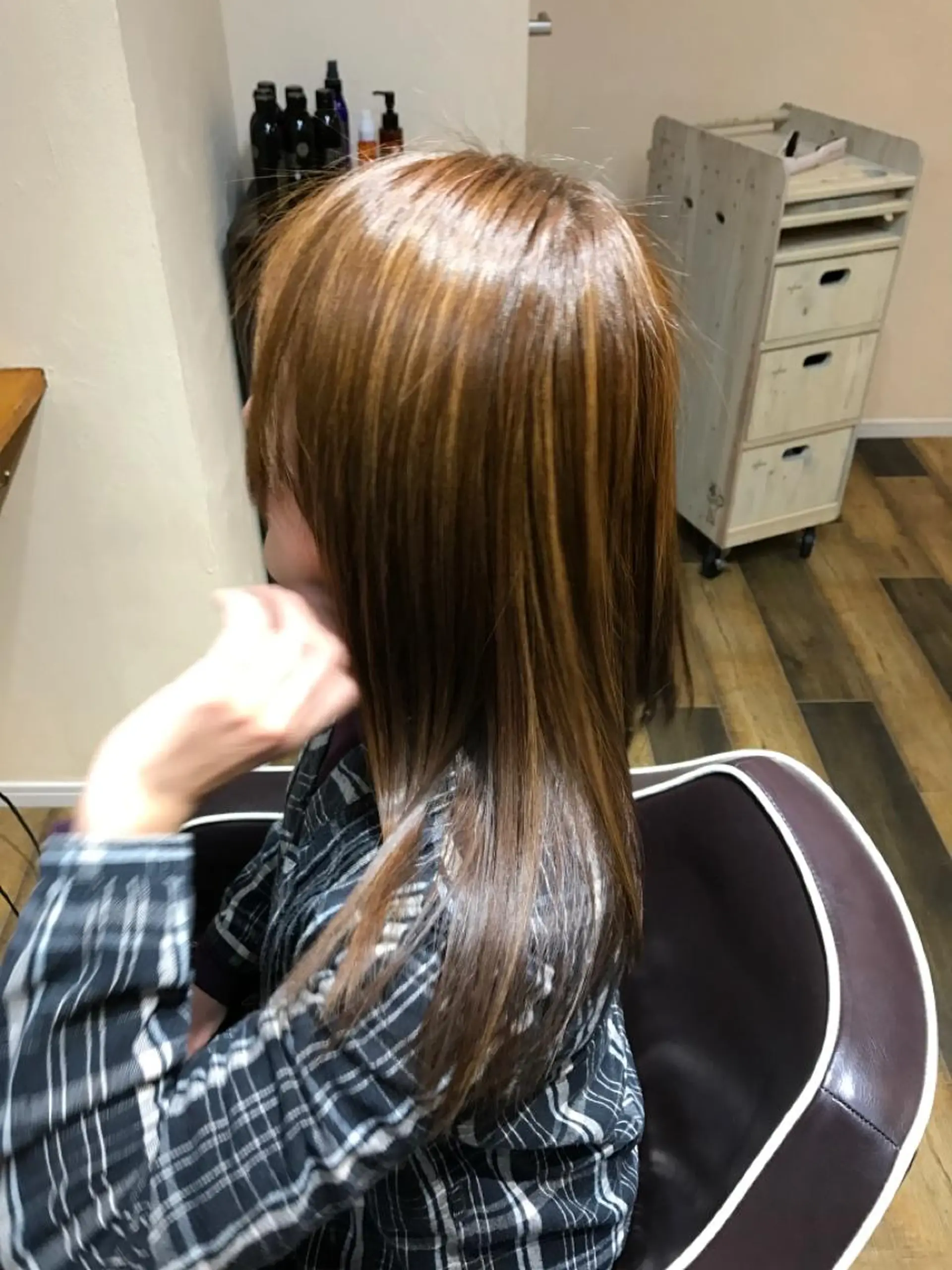 ミディアム 髙木 常幸のヘアスタイル
