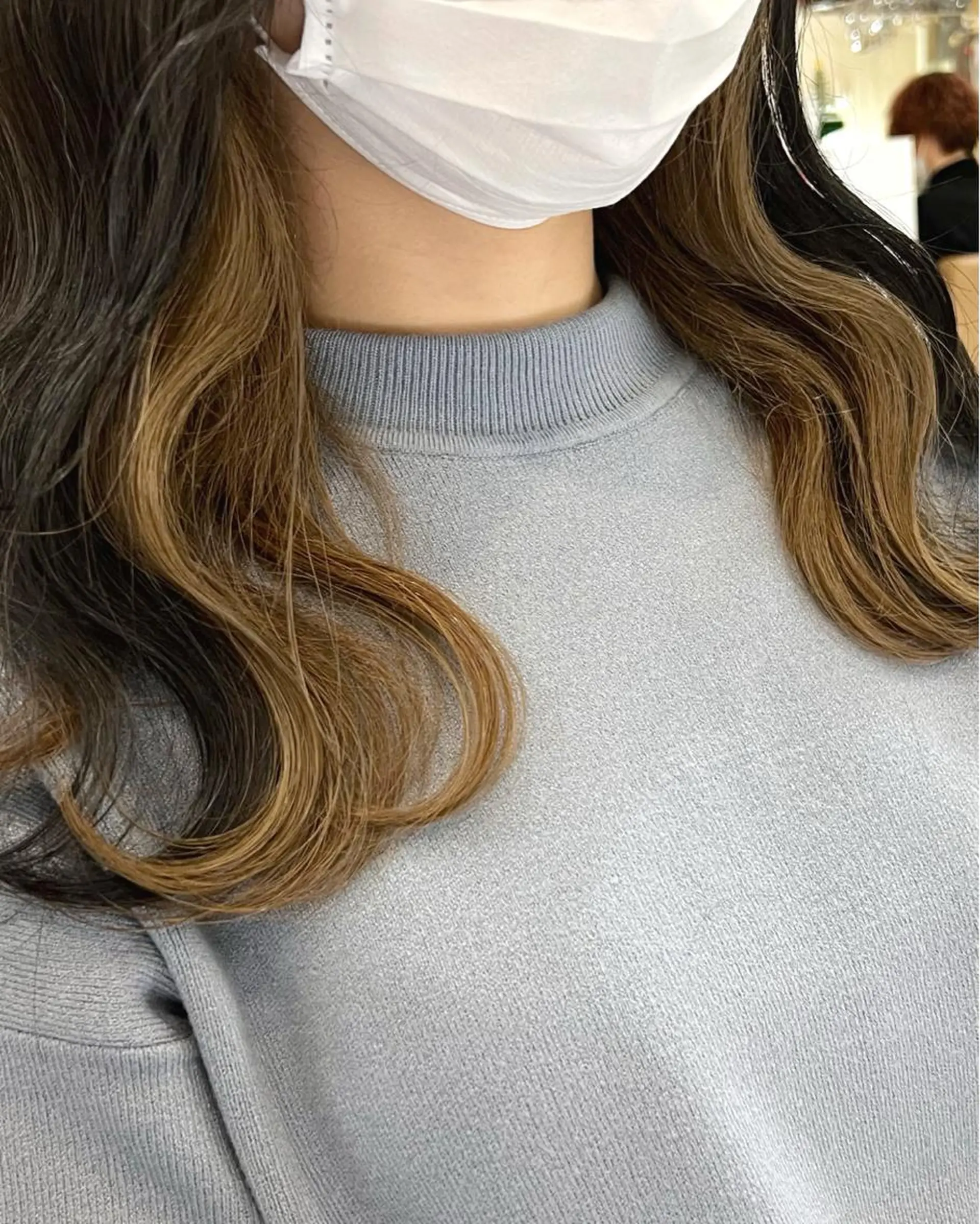 ミディアム カラー ヘアアレンジ 🔶似合わせセンター パート/ヤス🔶のヘアスタイル