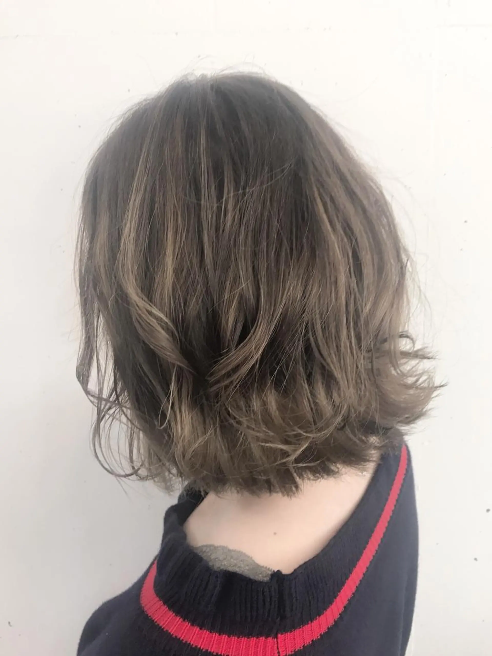 カラー ダブルカラー ハイライトカラー ヘアカラー トリートメント ヘッドスパ グレージュ/髪質改善 Yamato.hのヘアスタイル