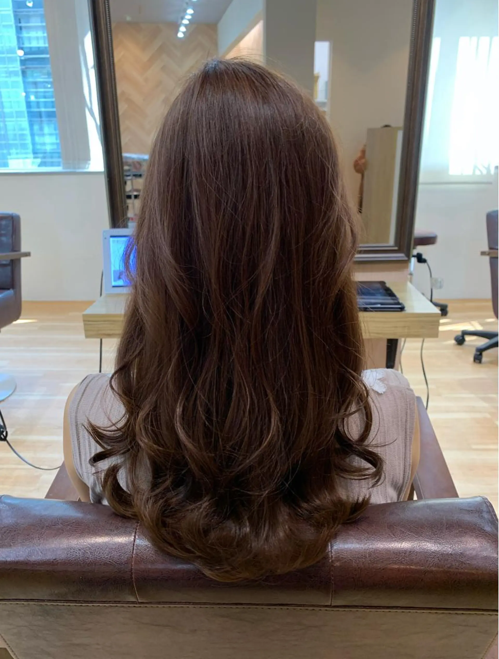 ロング カラー カット ヘアカラー トリートメント 堀田 英樹のヘアスタイル