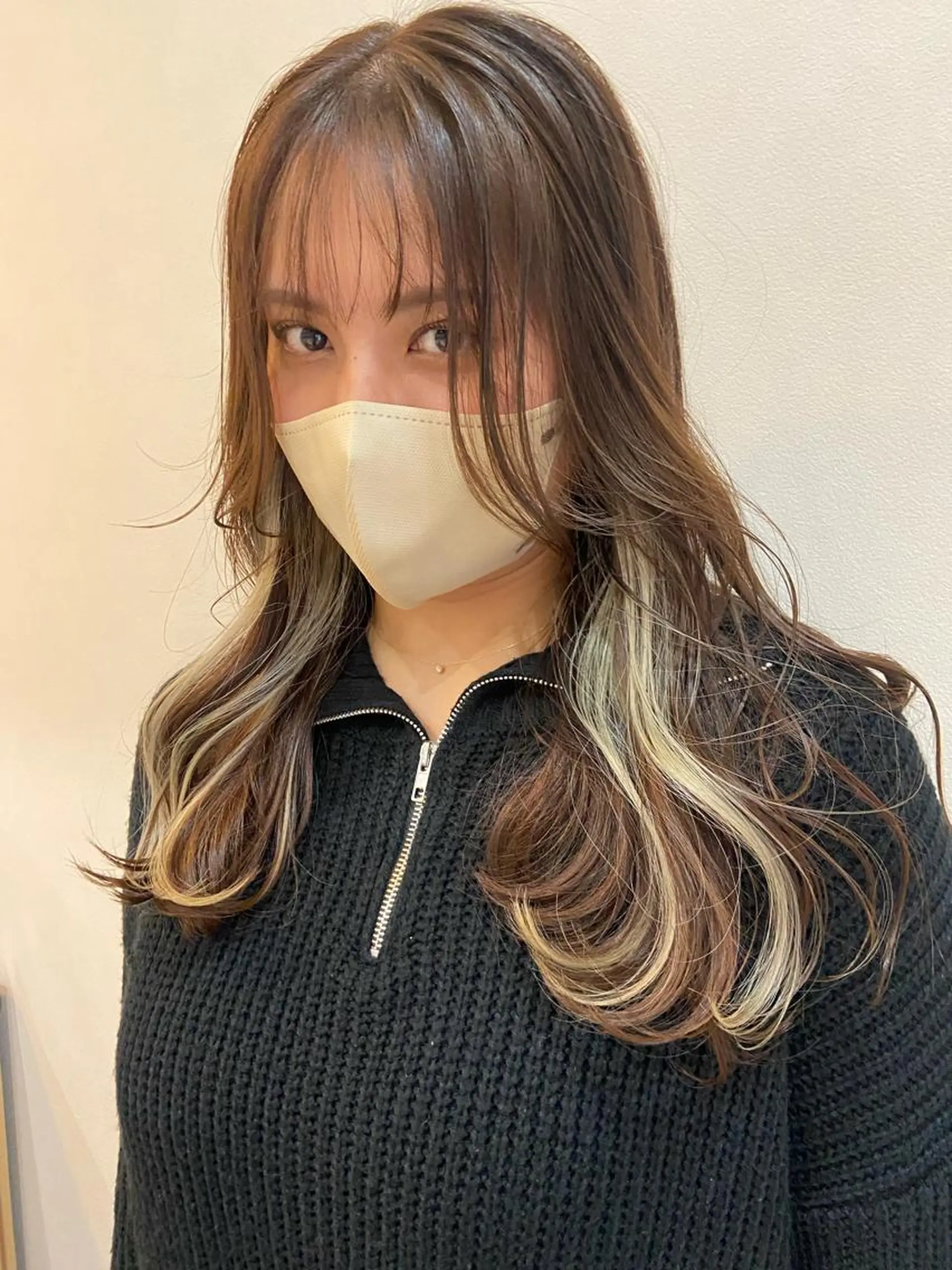 ロング カット ヘアカラー トリートメント ボブ/透明感カラー 🧸YUI❤️のヘアスタイル